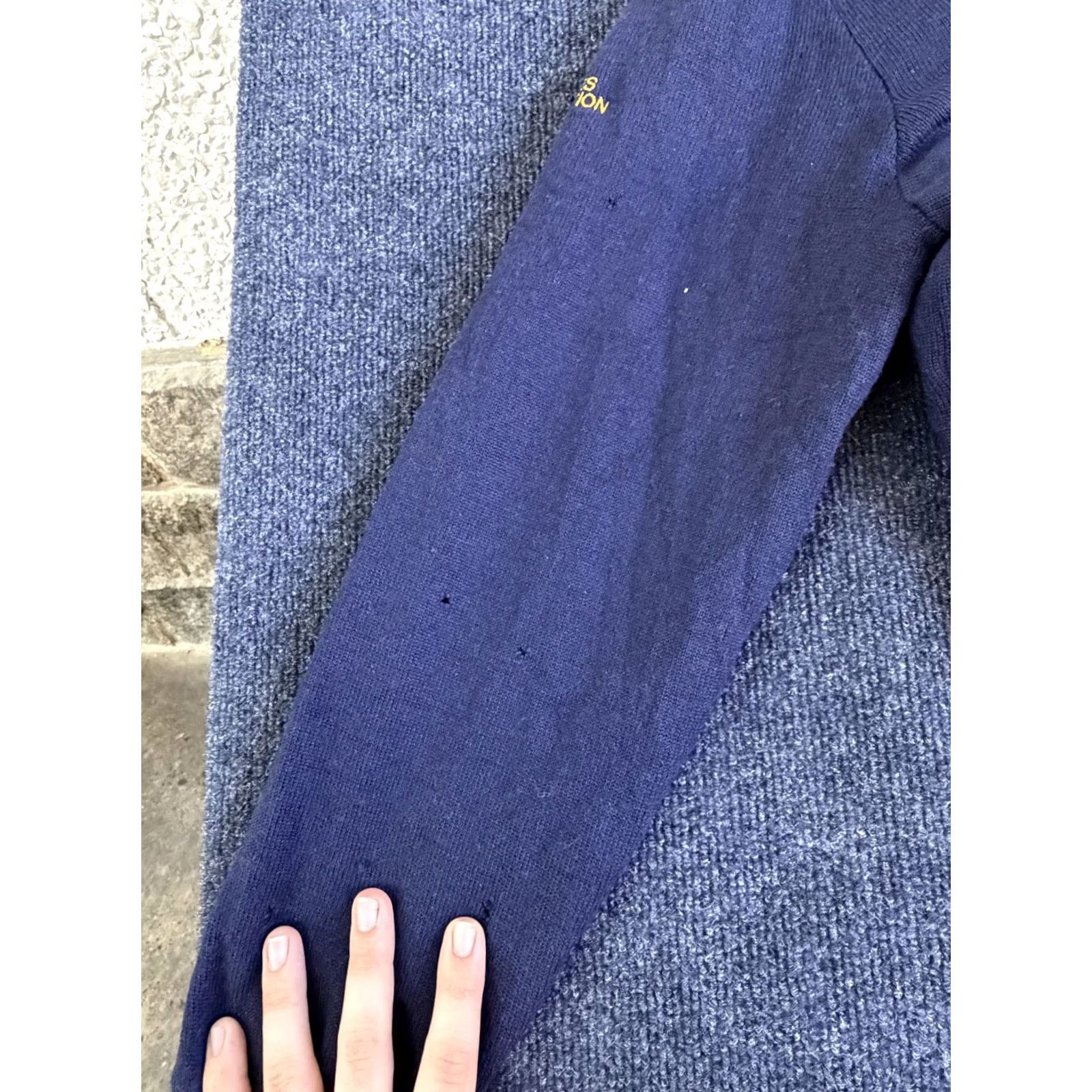 Polo Ralph Lauren Polo Golf Ralph Lauren Sweater Mens XL Blue 1/4 Zip Mock Neck Merino Lined Size US XL / EU 56 / 4 - 6 Thumbnail