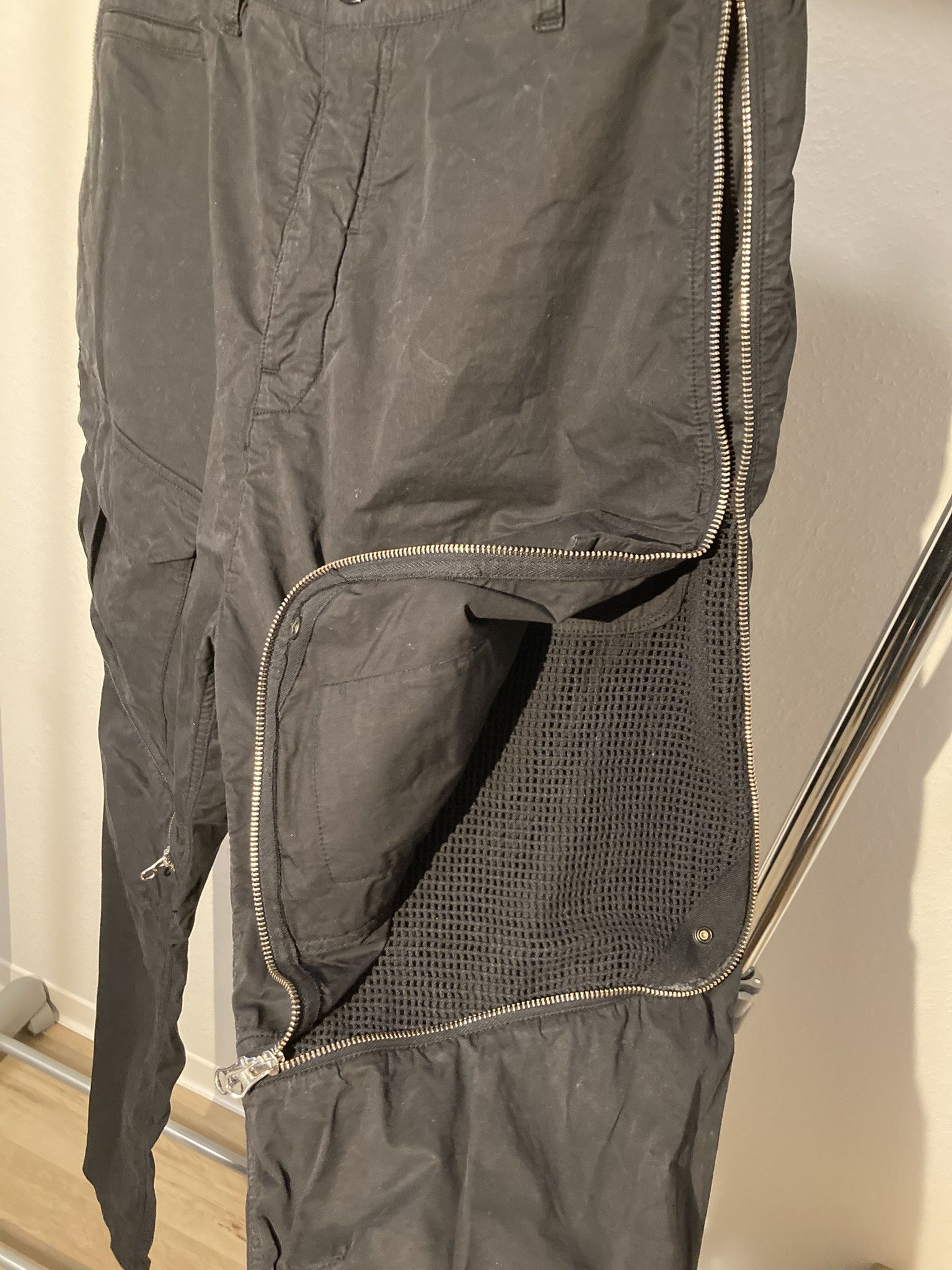 Stone Island Shadow Project SISP Zip Ventilated Cargo Pants Size US 32 / EU 48 - 3 Thumbnail
