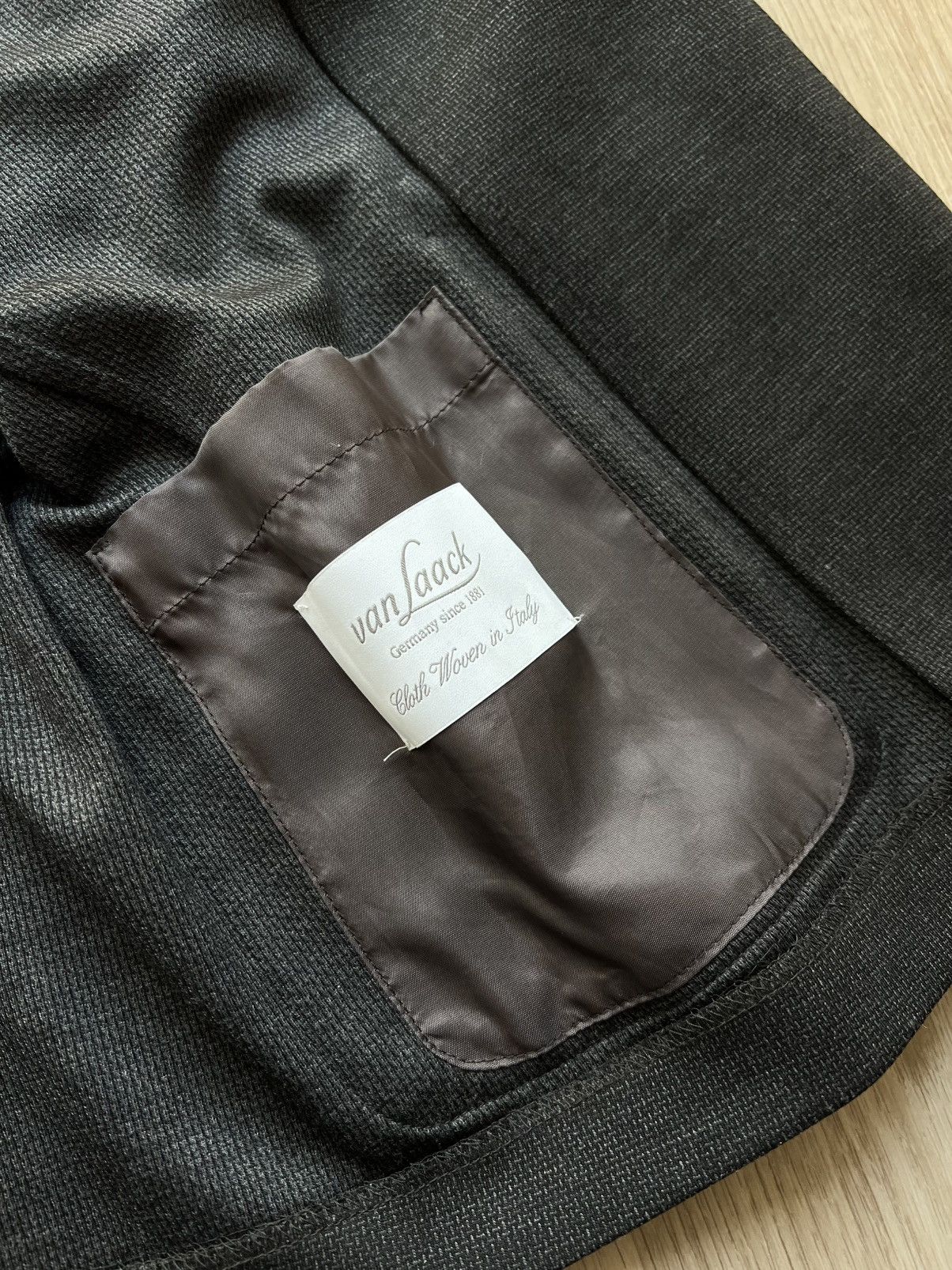Other Van Laack Dark Gray Two Button Blazer Jacket Size US M / EU 48-50 / 2 - 6 Thumbnail