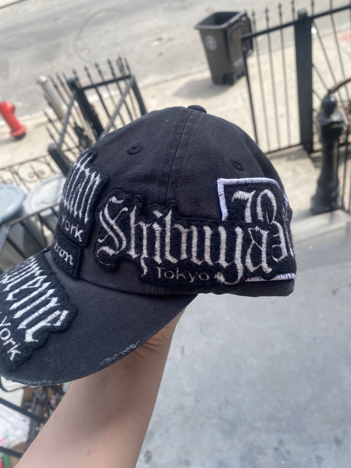 Supreme Supreme City Patches 6 Panel Hat Black Size ONE SIZE - 3 Thumbnail