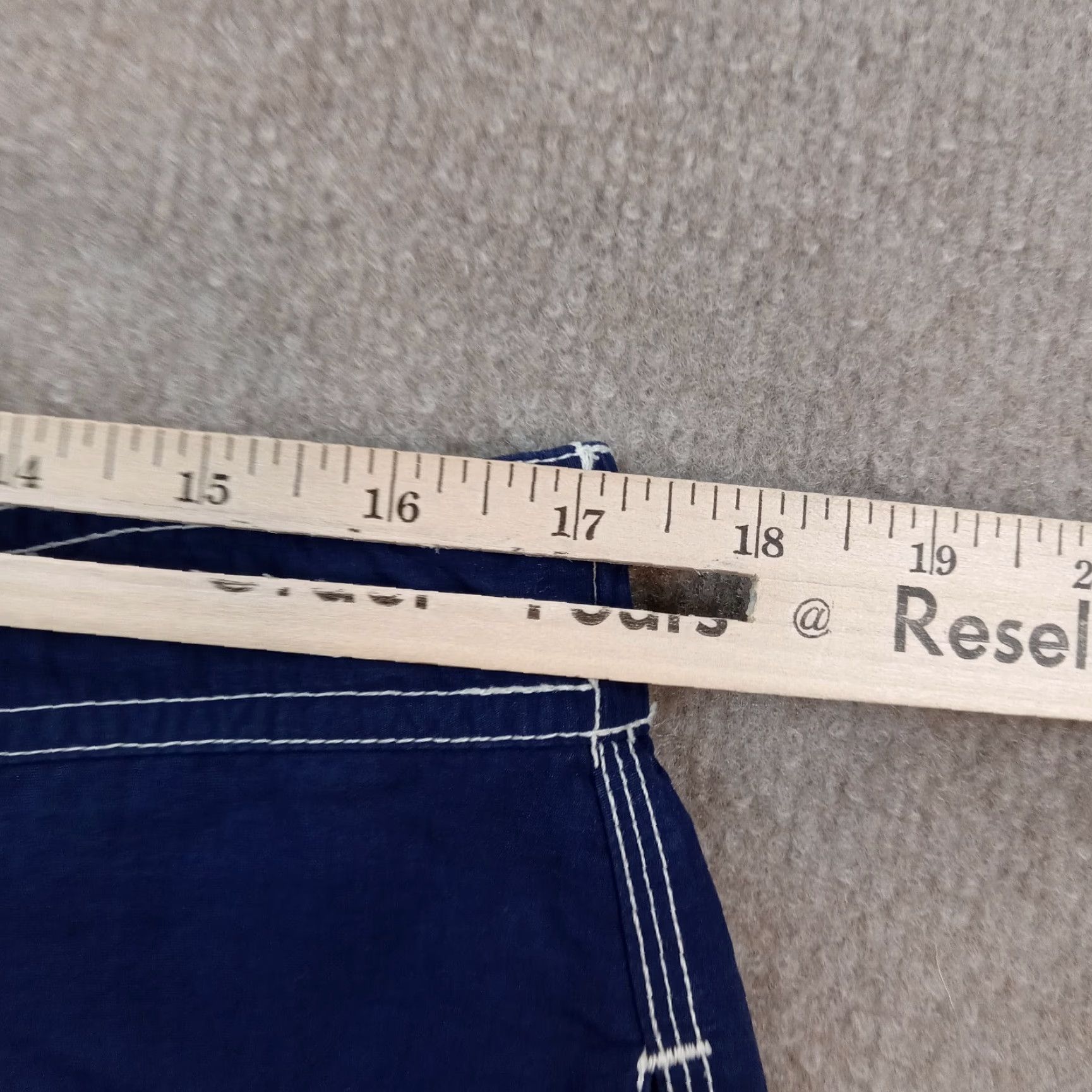 Polo Ralph Lauren Polo Ralph Lauren Board Shorts Mens Large Blue Mesh Lined Drawstring Pockets Size US 33 - 6 Thumbnail