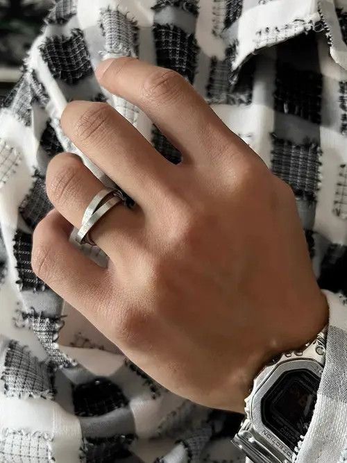 Japanese Brand Retro punk rings Size ONE SIZE - 6 Thumbnail