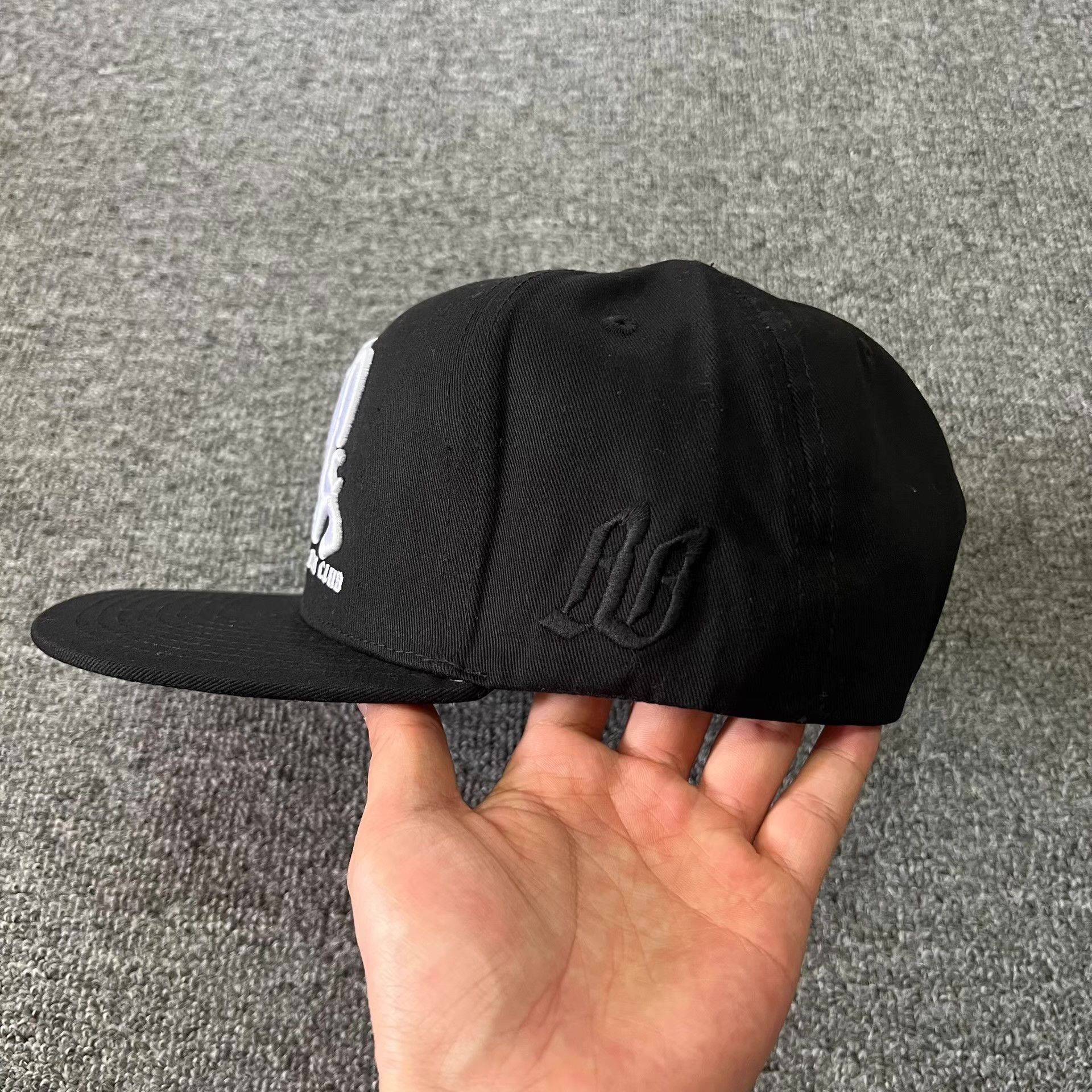 Billionaire Boys Club BBCClassicEmbroideredAstronautHeadFlat Brim Baseball Cap Q7 Size ONE SIZE - 8 Thumbnail