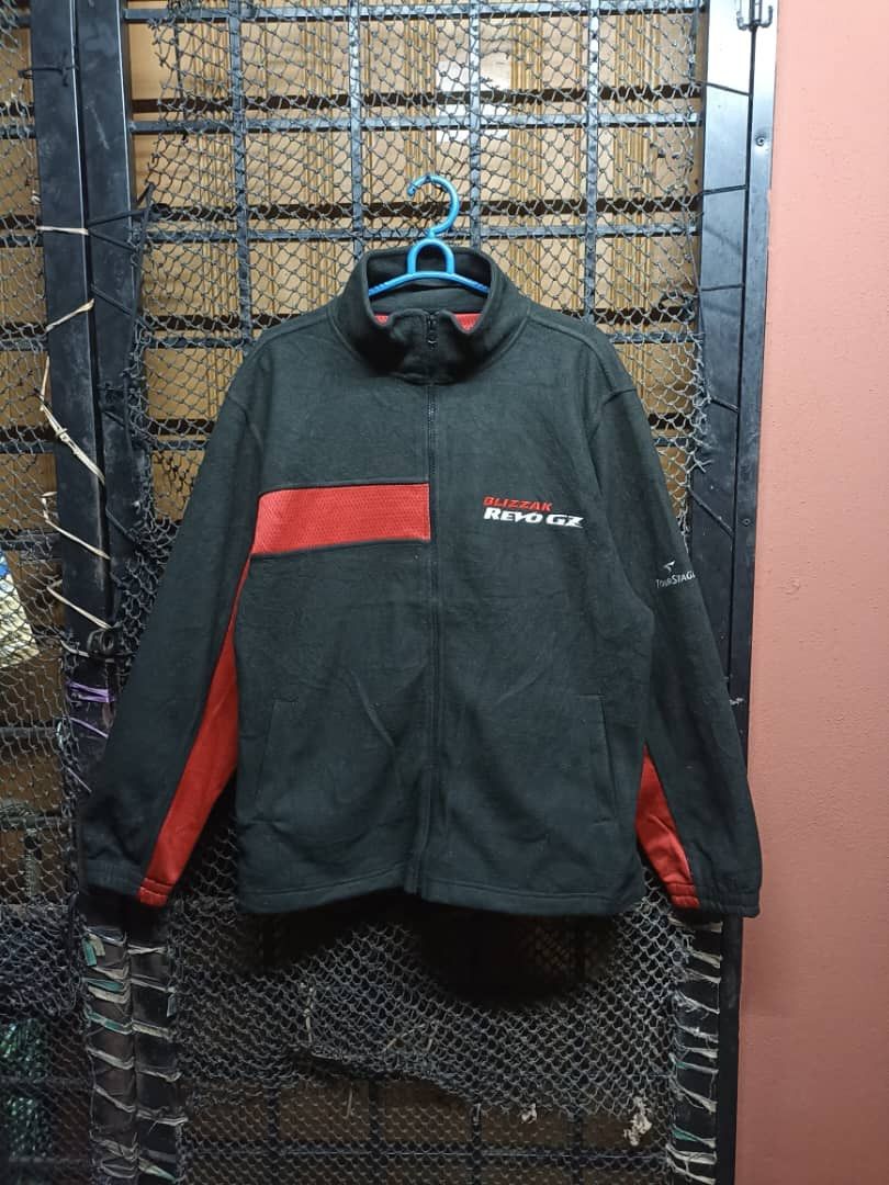 image of Blizzak Rezo Gz Sweater Fleece in Black/Red, Men's (Size Large)