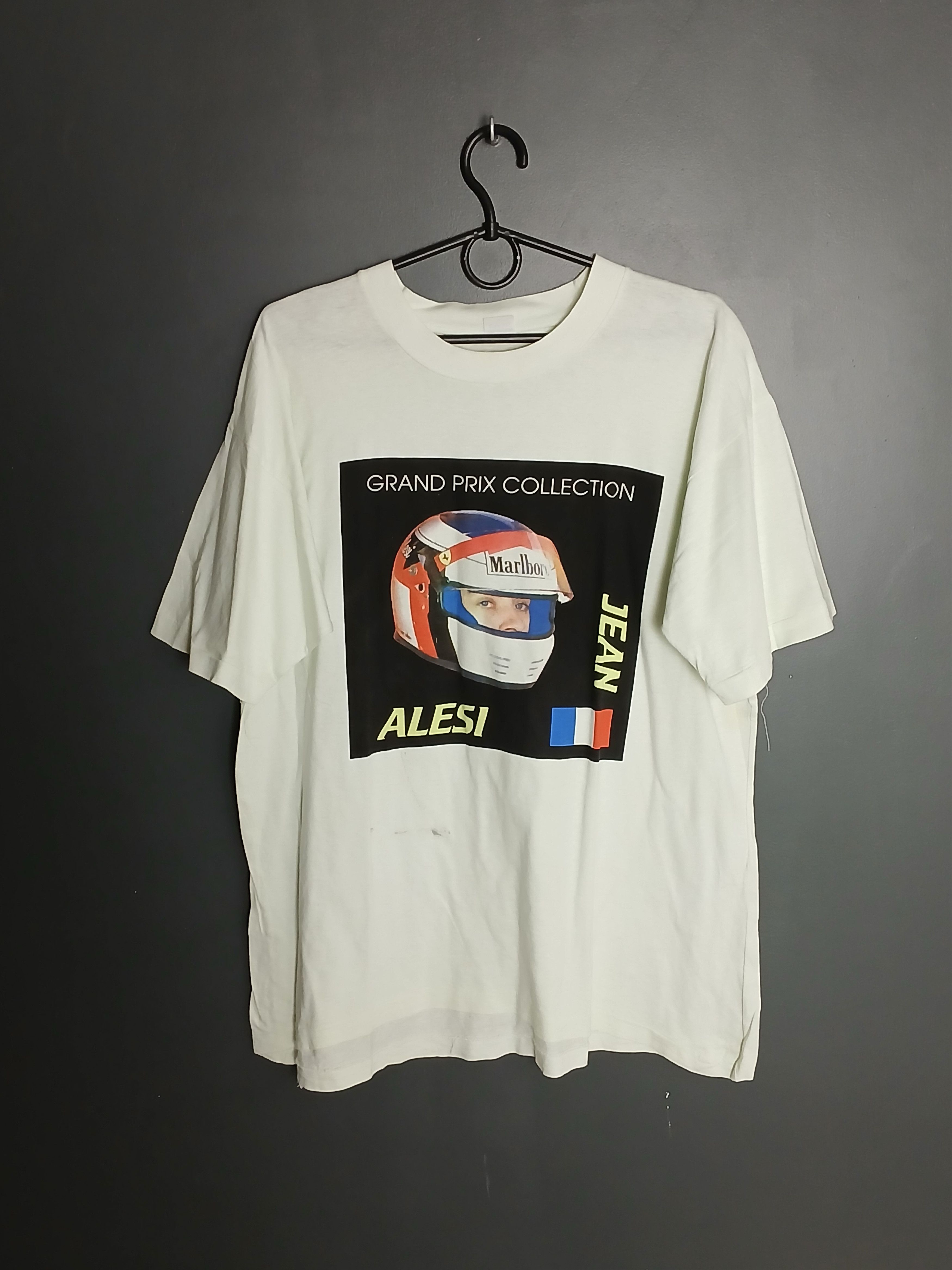Vintage Vintage Jean Alesi F1 Racing T-Shirt faded green Size US XXL / EU 58 / 5 - 1 Thumbnail