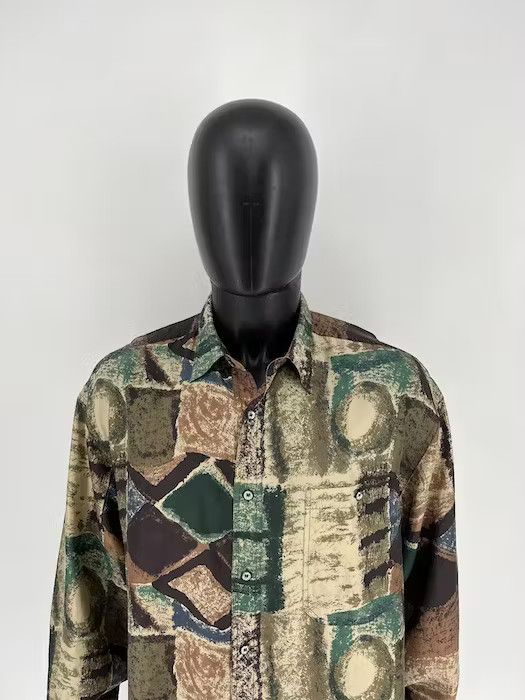 Other Vintage Y2K Hawaiian Pure Silk Art Shirt Streetwear Style Size US L / EU 52-54 / 3 - 3 Thumbnail
