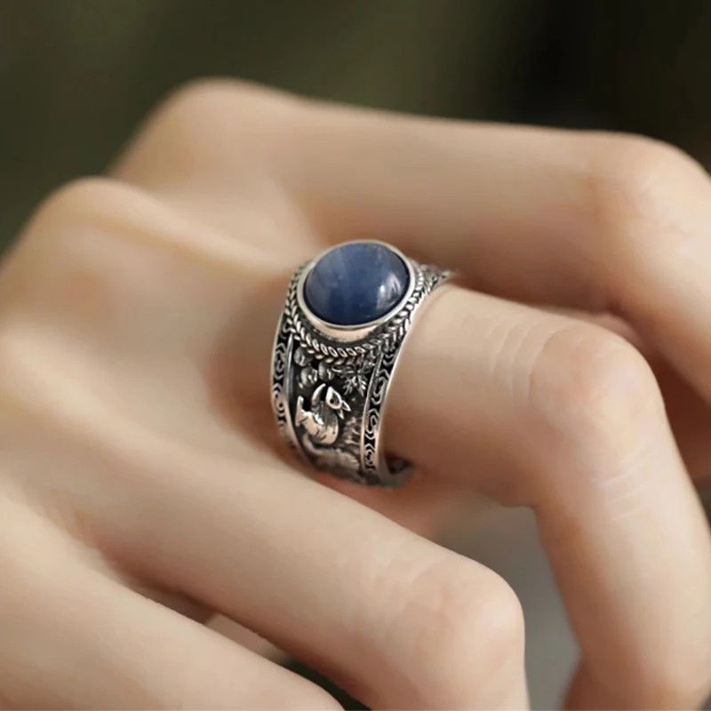 Jewelry Creative Animal Flower Ring Size ONE SIZE - 1 Thumbnail