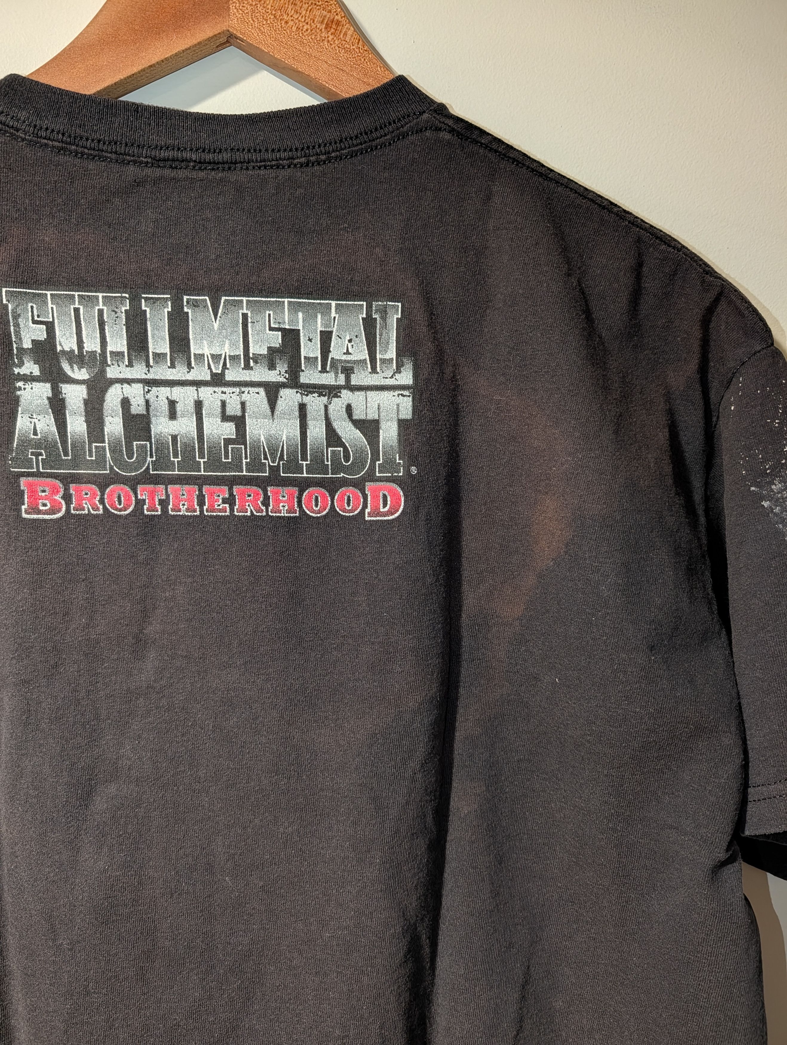 Cartoon Network Vintage 2009 Fullmetal Alchemist Brotherhood Anime T-Shirt Size US L / EU 52-54 / 3 - 7 Thumbnail