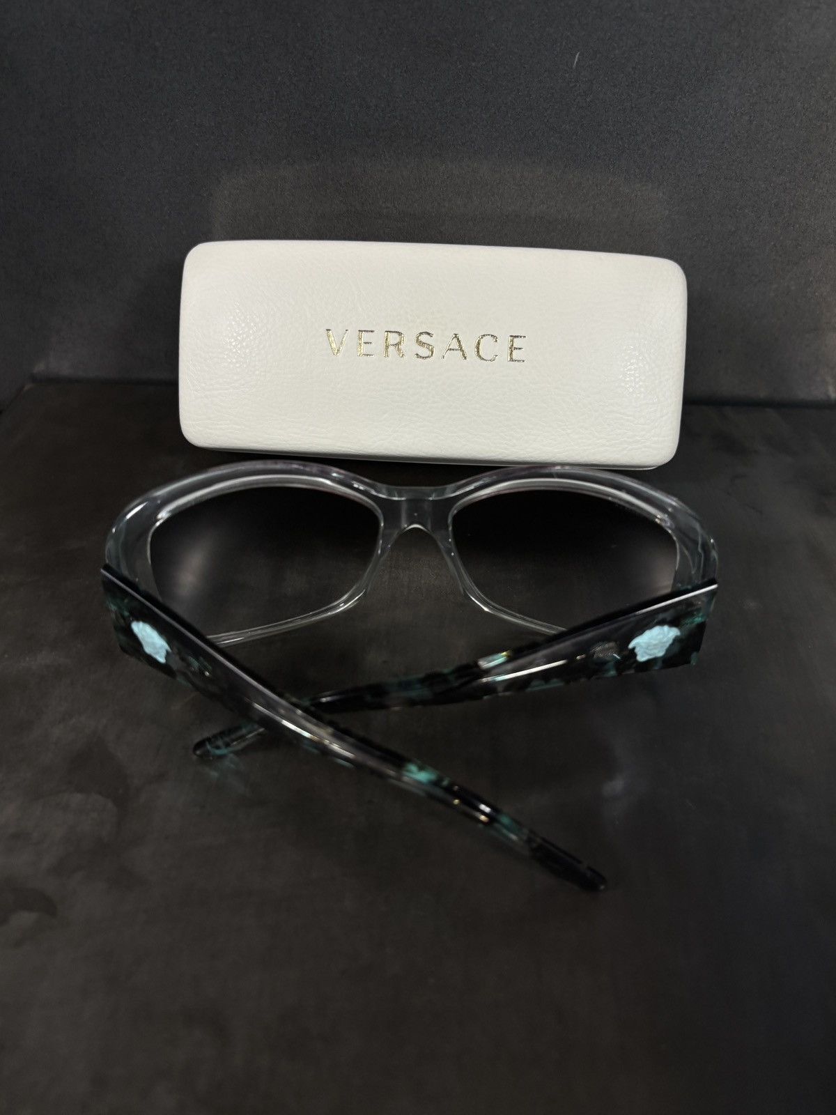 Versace Versace Sunglasses Mod 4235 Medusa Biggie Oversized Blue Size ONE SIZE - 22 Thumbnail
