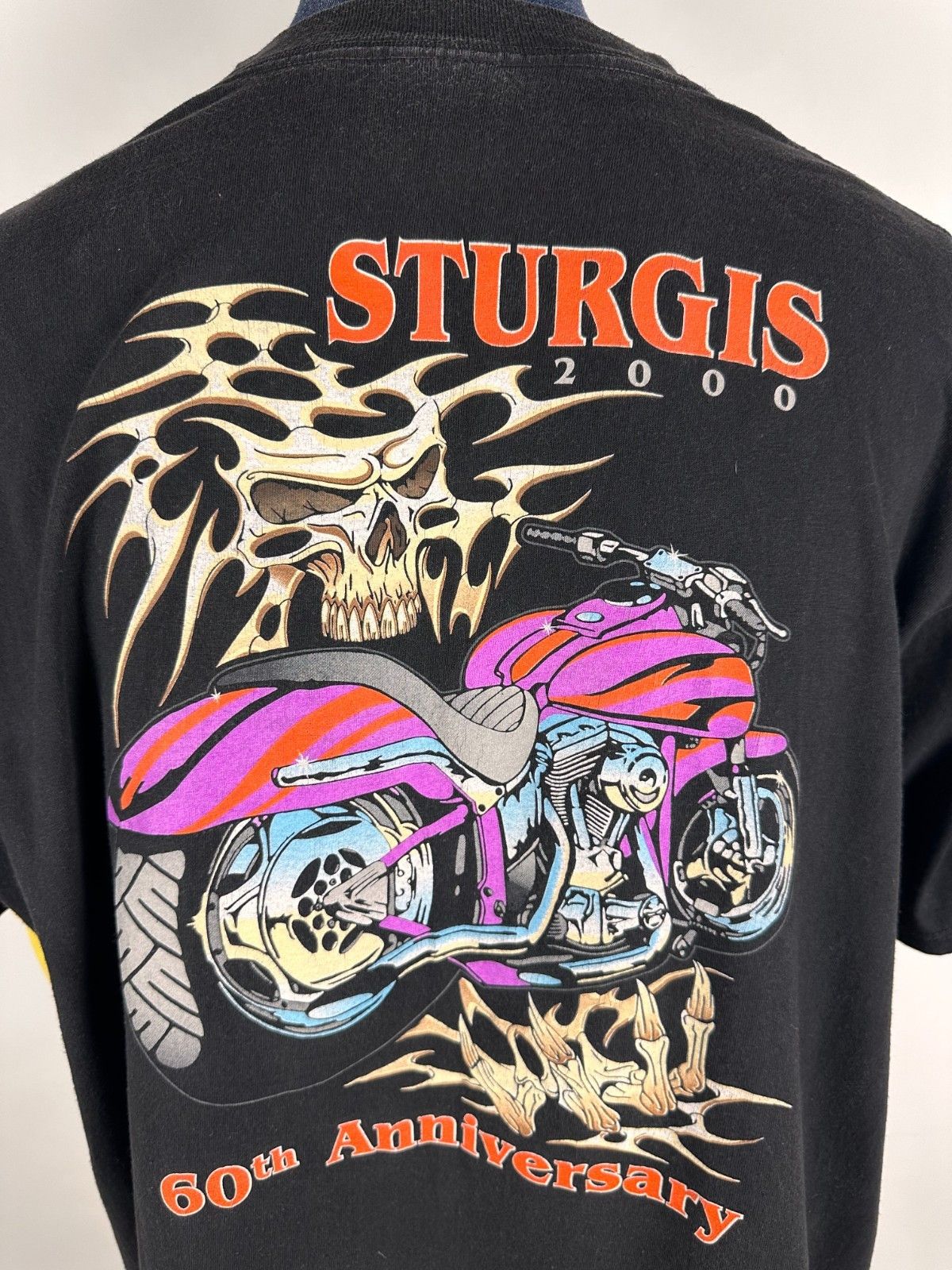 Harley Davidson Vintage Harley-Davidson 2000 Sturgis Anniversary T Shirt XXL Size US XXL / EU 58 / 5 - 2 Thumbnail