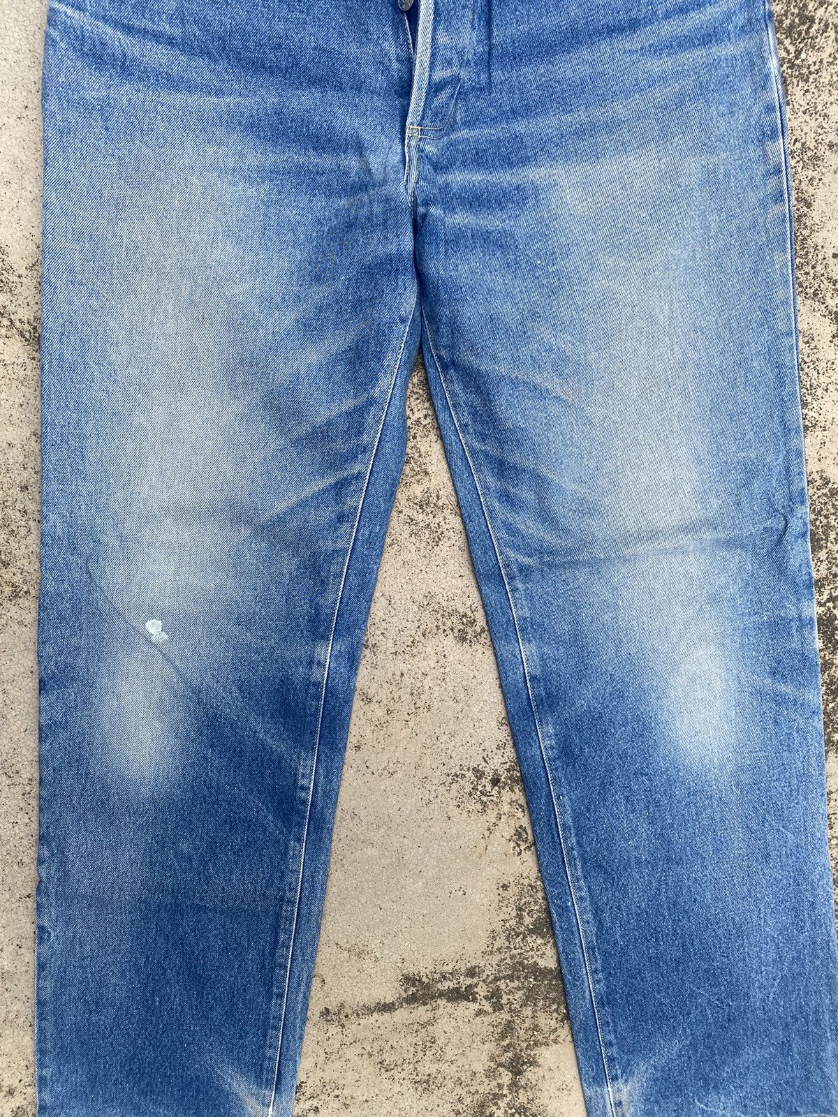 Designer × Japanese Brand × agnes b. Agnes B Homme Loose Faded Jeans Size US 32 / EU 48 - 7 Thumbnail