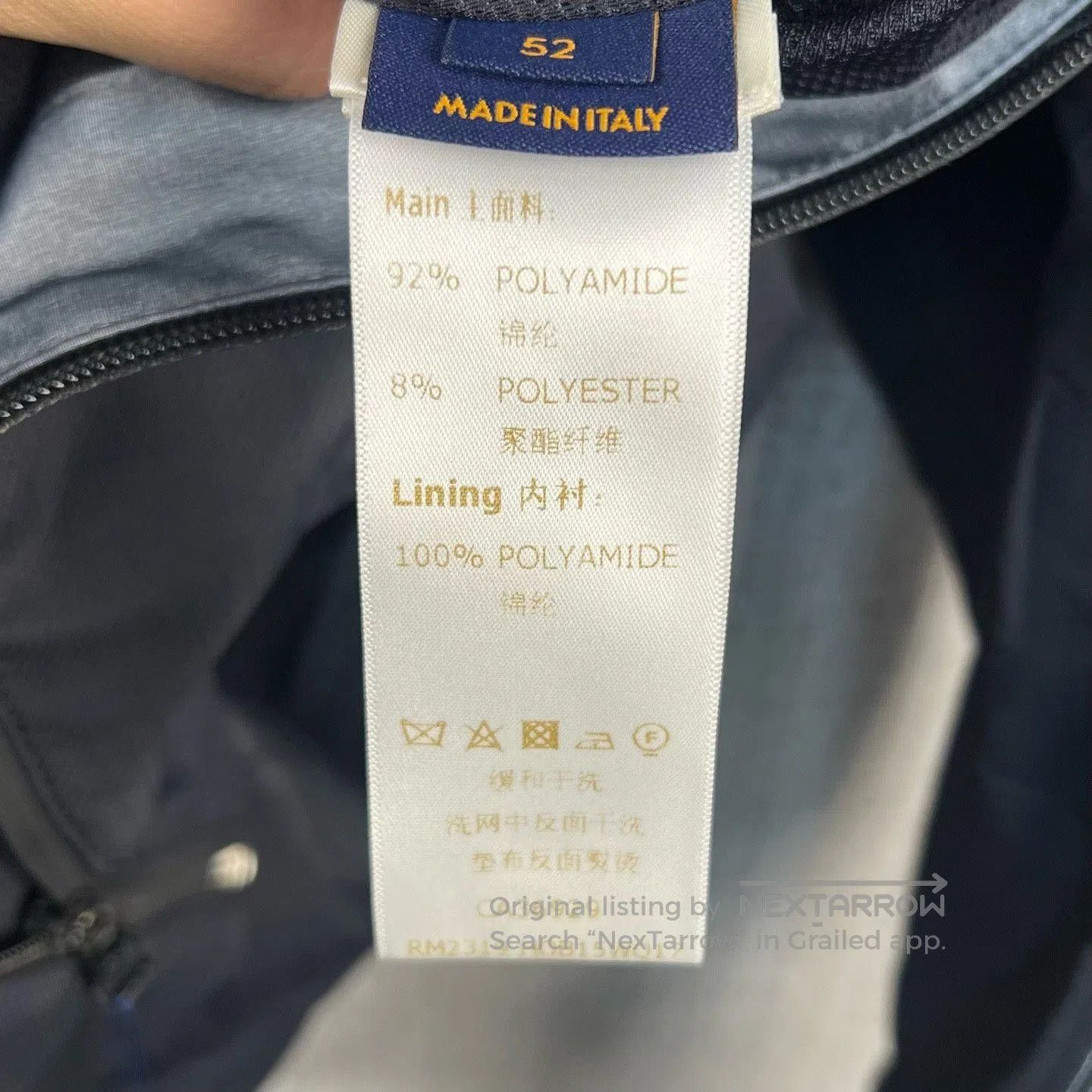 Louis Vuitton Louis Vuitton FW22 Logo Embroidered Zip Hooded Jacket. Size US L / EU 52-54 / 3 - 5 Thumbnail