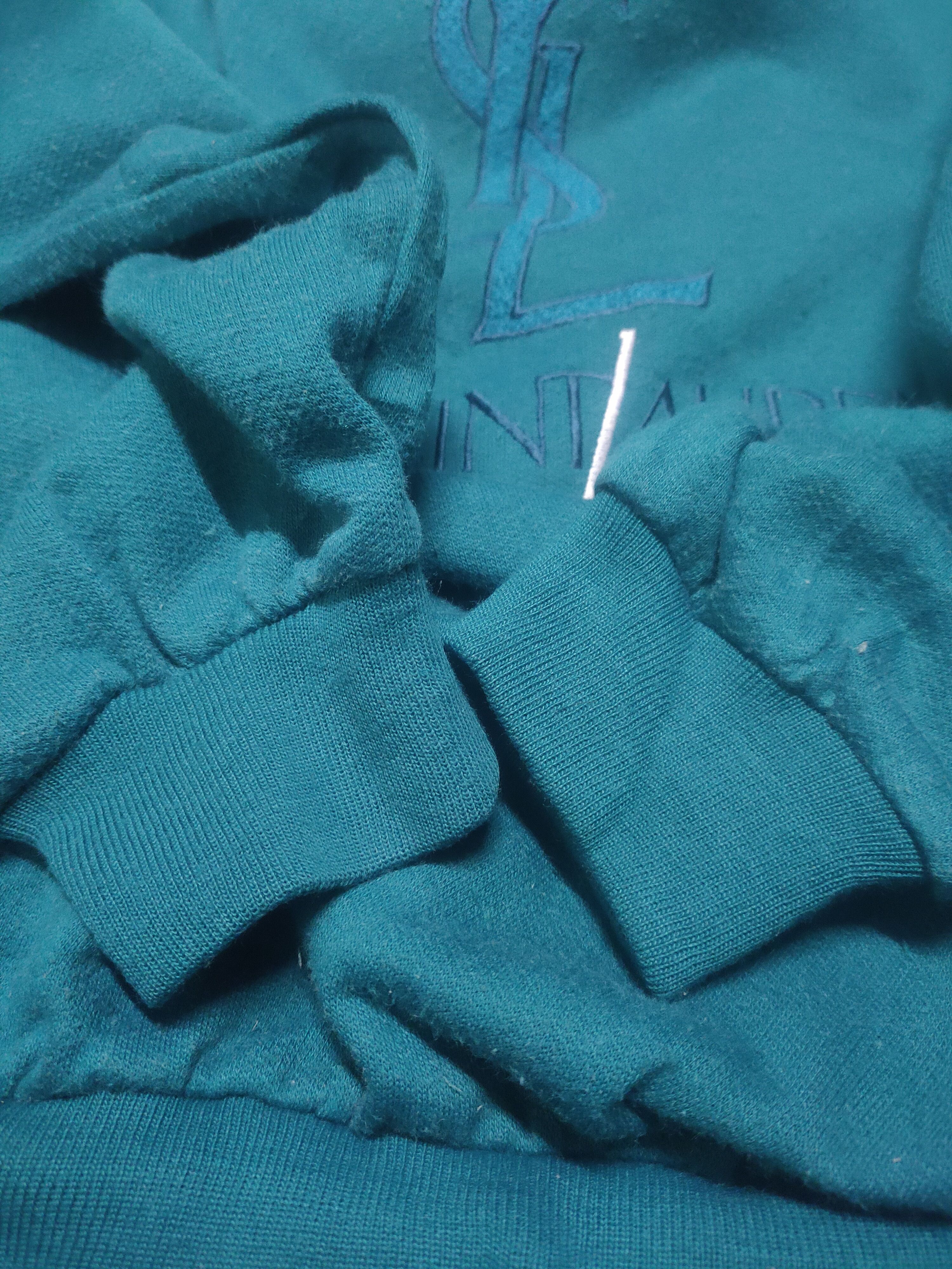 Yves Saint Laurent Vintage YSL sweatshirt made in Italy Size US L / EU 52-54 / 3 - 6 Thumbnail
