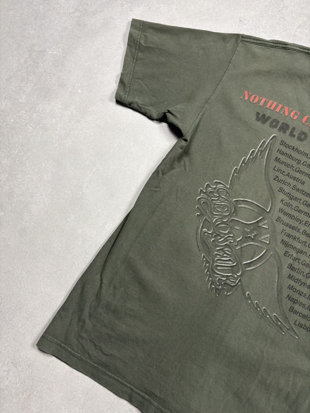 Band Tees Vintage 1999 Aerosmith Aero Force One World Tour Tee 90s USA Size US M / EU 48-50 / 2 - 4 Thumbnail
