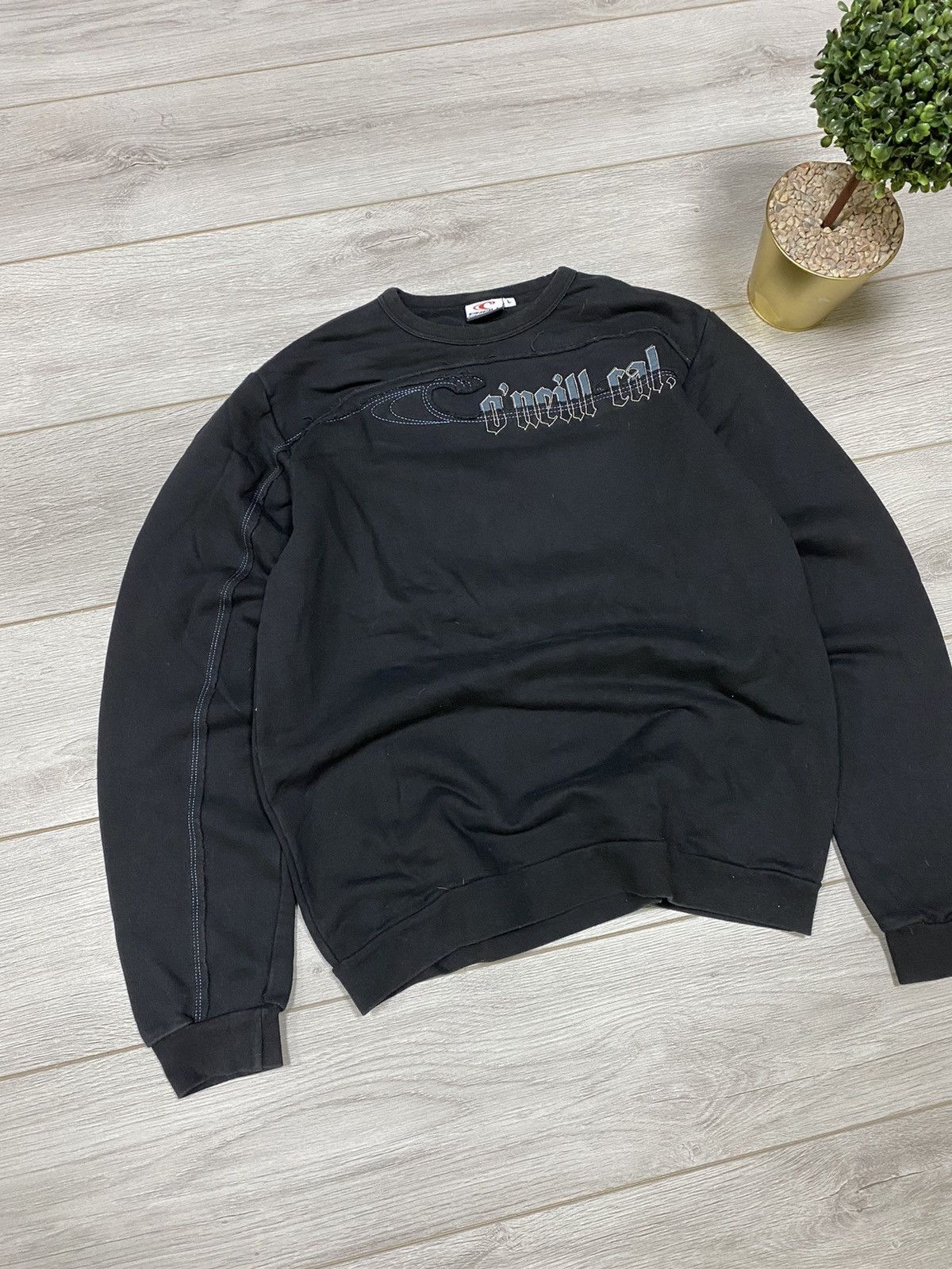 O'Neill O’Neil 🌊 Cal wave vintage big logo sweatshirt Y2K Size US L / EU 52-54 / 3 - 1 Thumbnail