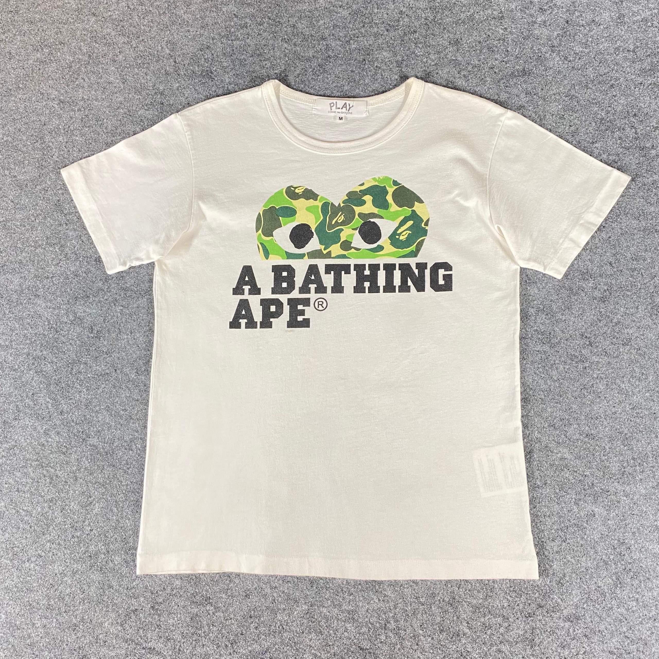 Vintage Comme Des Garcons x Bathing Ape Tshirt