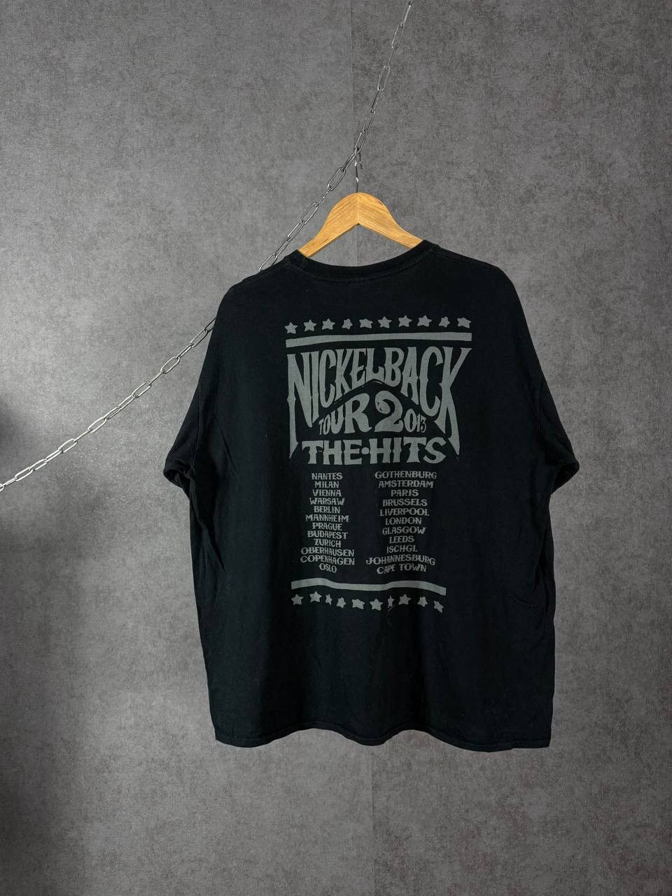 Band Tees Nickelback 2013 rock band tour tee Size US XL / EU 56 / 4 - 2 Thumbnail