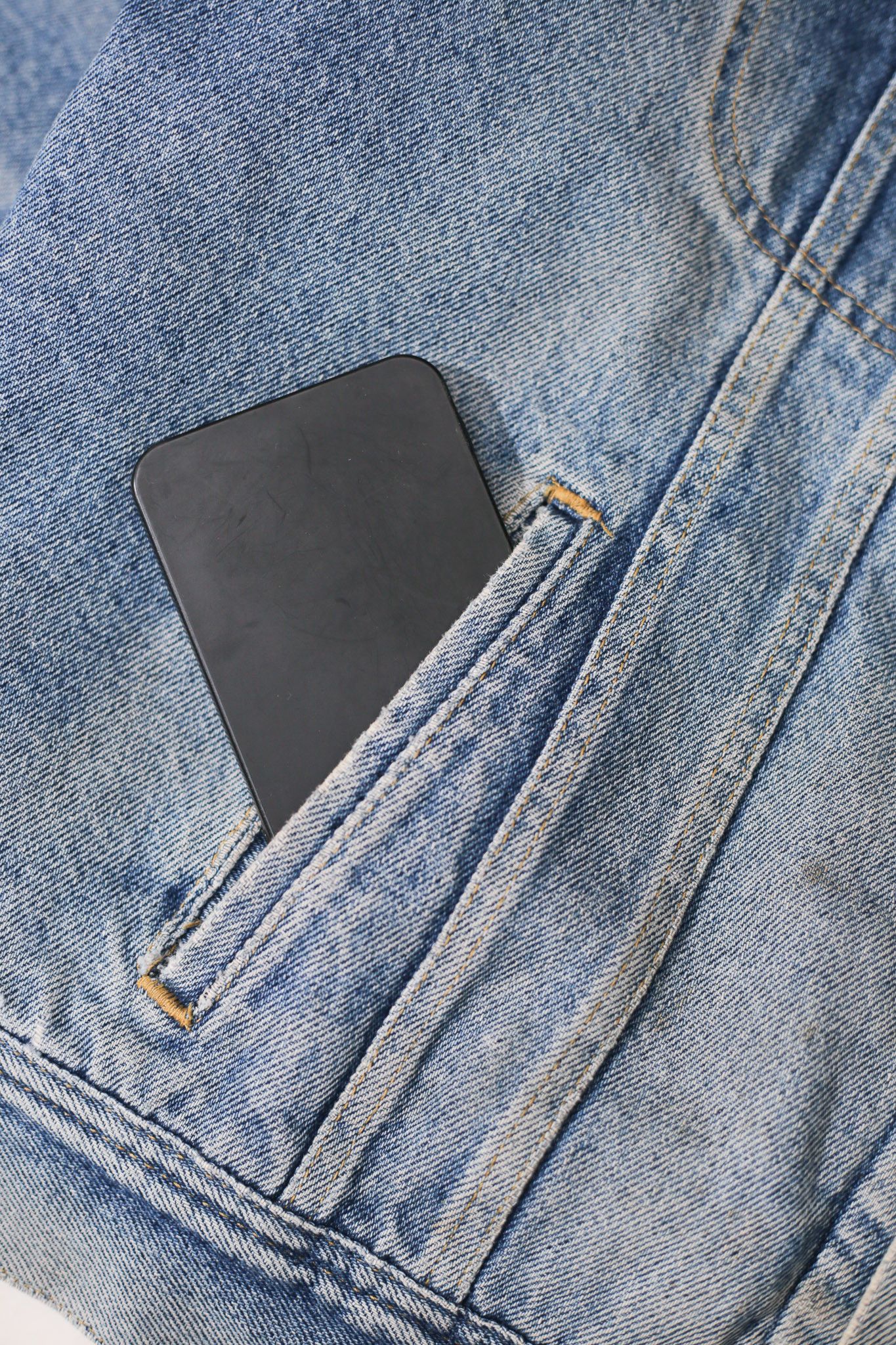 Lee × Vintage 80’s/90's Lee Storm Rider Denim Jacket XXL Size US XXL / EU 58 / 5 - 4 Thumbnail