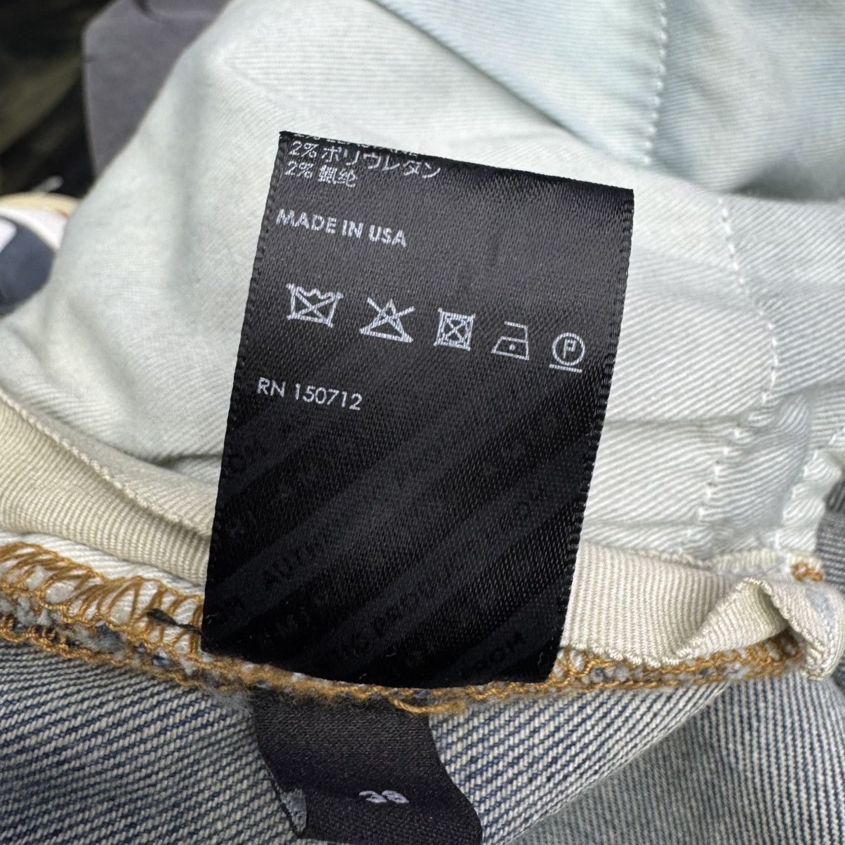 Amiri Amiri Stack Jeans Indigo Size US 38 / EU 54 - 13 Thumbnail