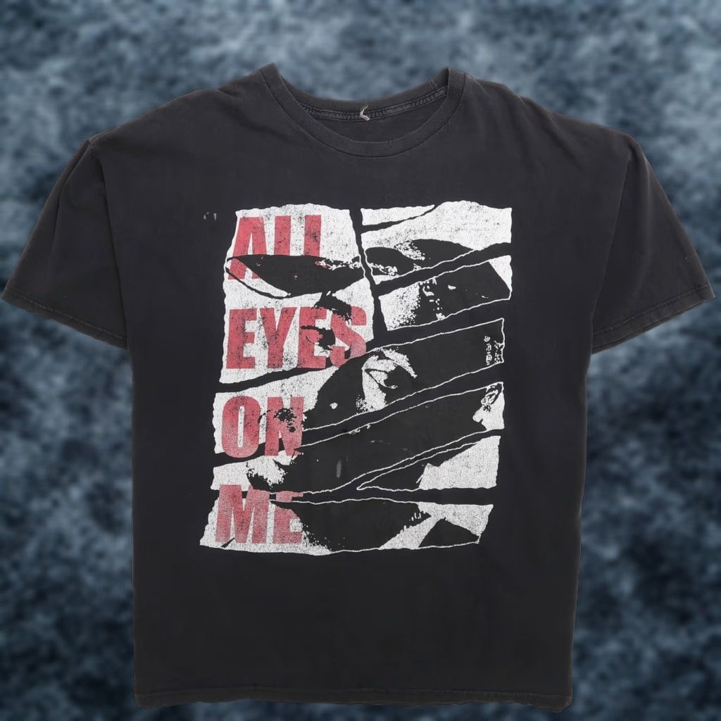 2pac Greatest Hits Songs Tupac T Shirt All Eyez On Me Logo