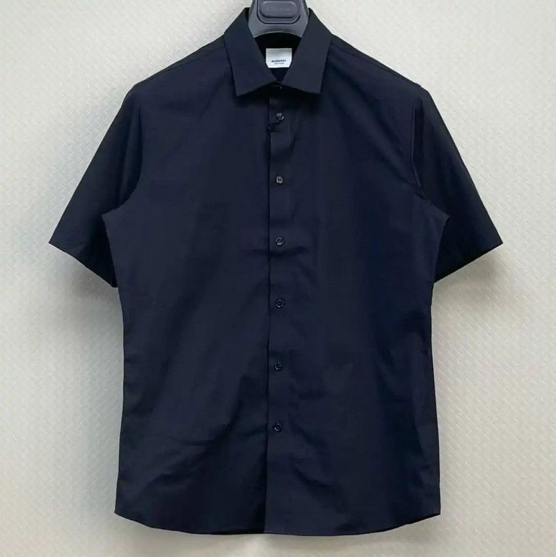 Burberry Burberry Summer Black Logo Short-Sleeve Shirt Size US M / EU 48-50 / 2 - 1 Thumbnail