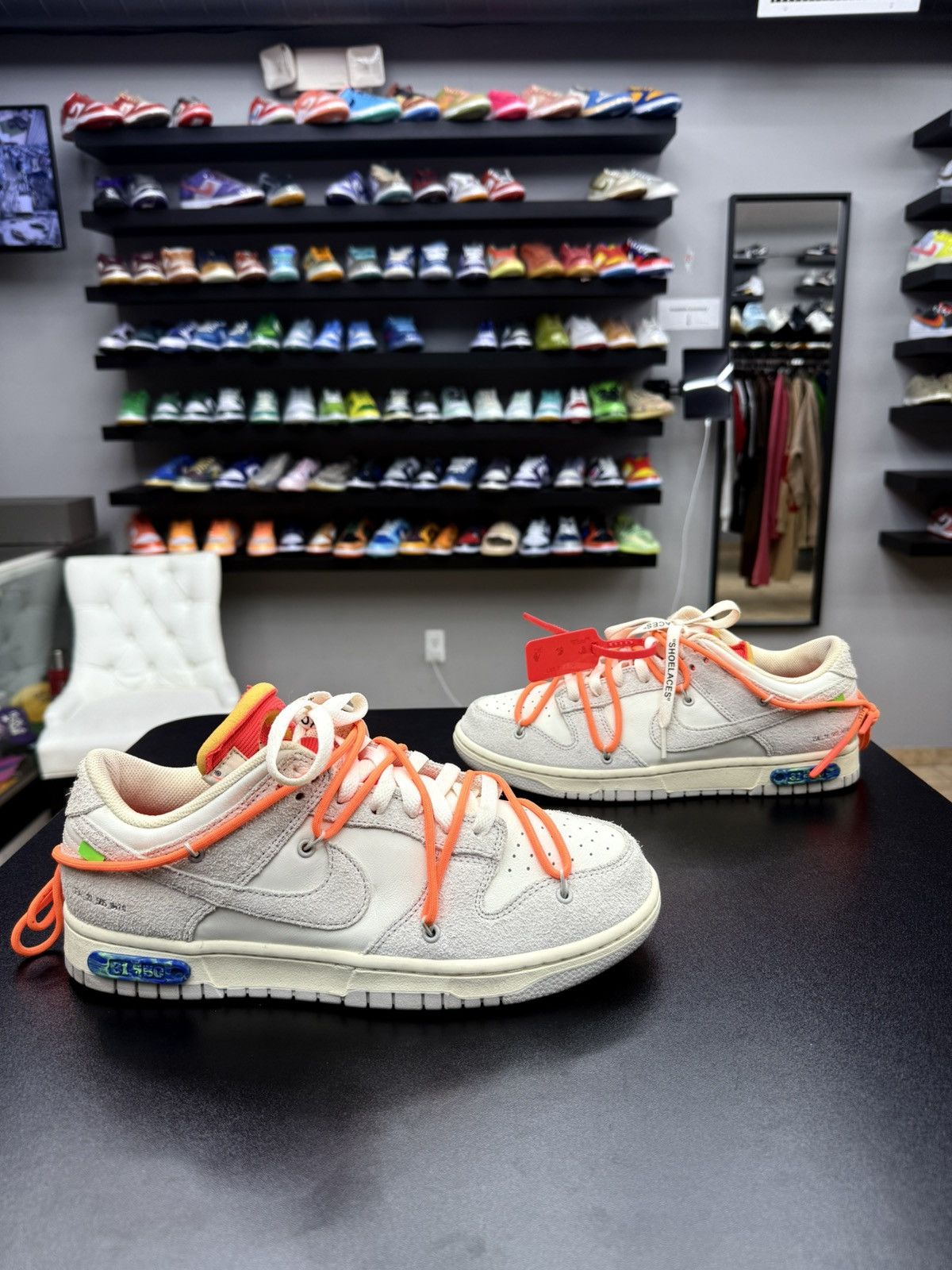Nike × Off-White DJ0950 116 Nike Off-White x Dunk Low 31 of 50 size 9 Size US 9 / EU 42 - 1 Thumbnail