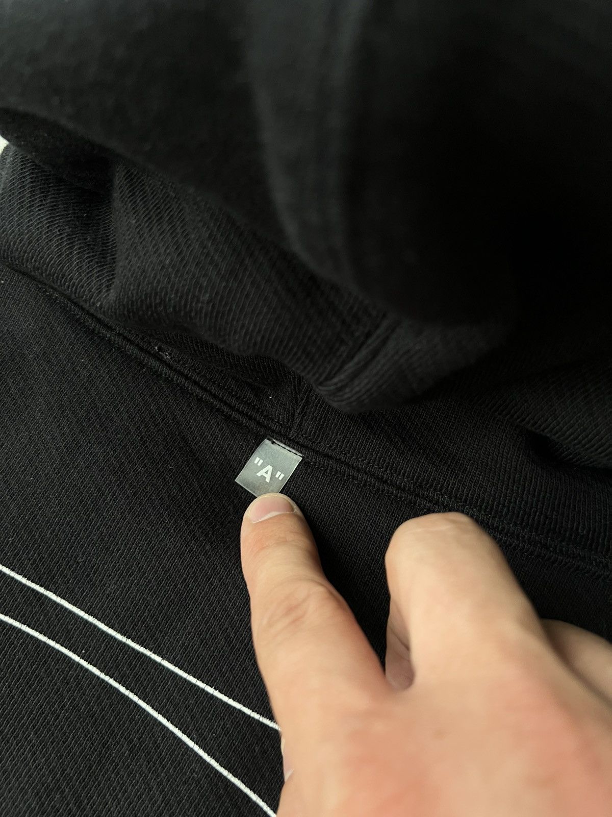 Off-White Off-White Puzzle Zip Hoodie Black M Women’s Rare Streetwear Size M / US 6-8 / IT 42-44 - 4 Thumbnail