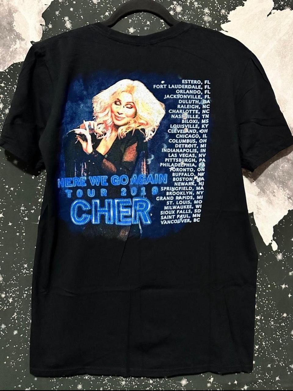 Other Cher Here We Go Again Tour Shirt Size US M / EU 48-50 / 2 - 3 Thumbnail