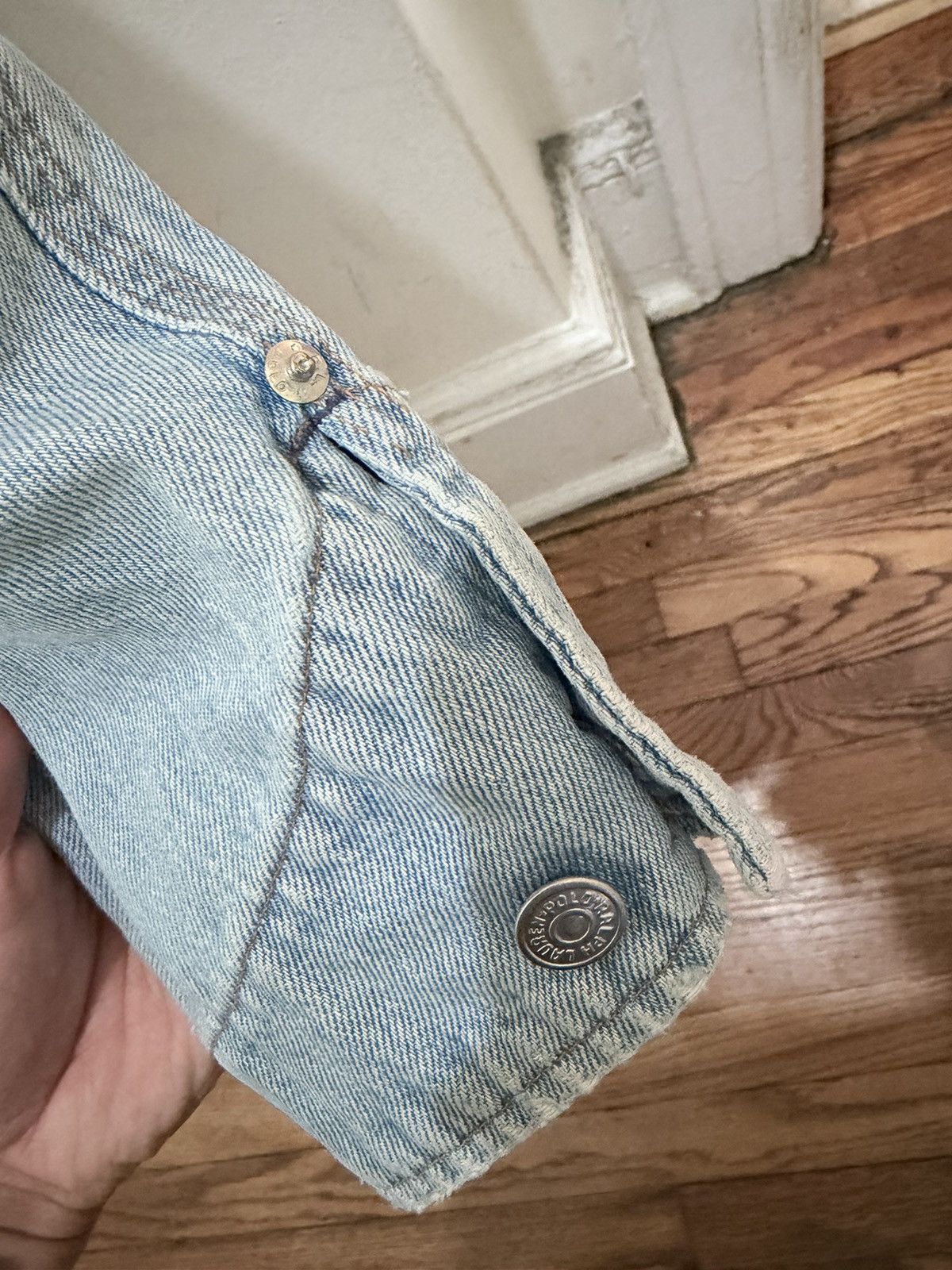 Ralph Lauren RARE Ralph Lauren Vintage Denim Jacket Cropped Size US XL / EU 56 / 4 - 4 Thumbnail