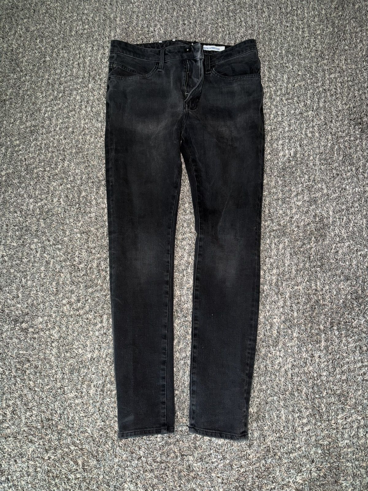 Other Black skinny jeans rockstar style stretch Size US 32 / EU 48 - 1 Thumbnail