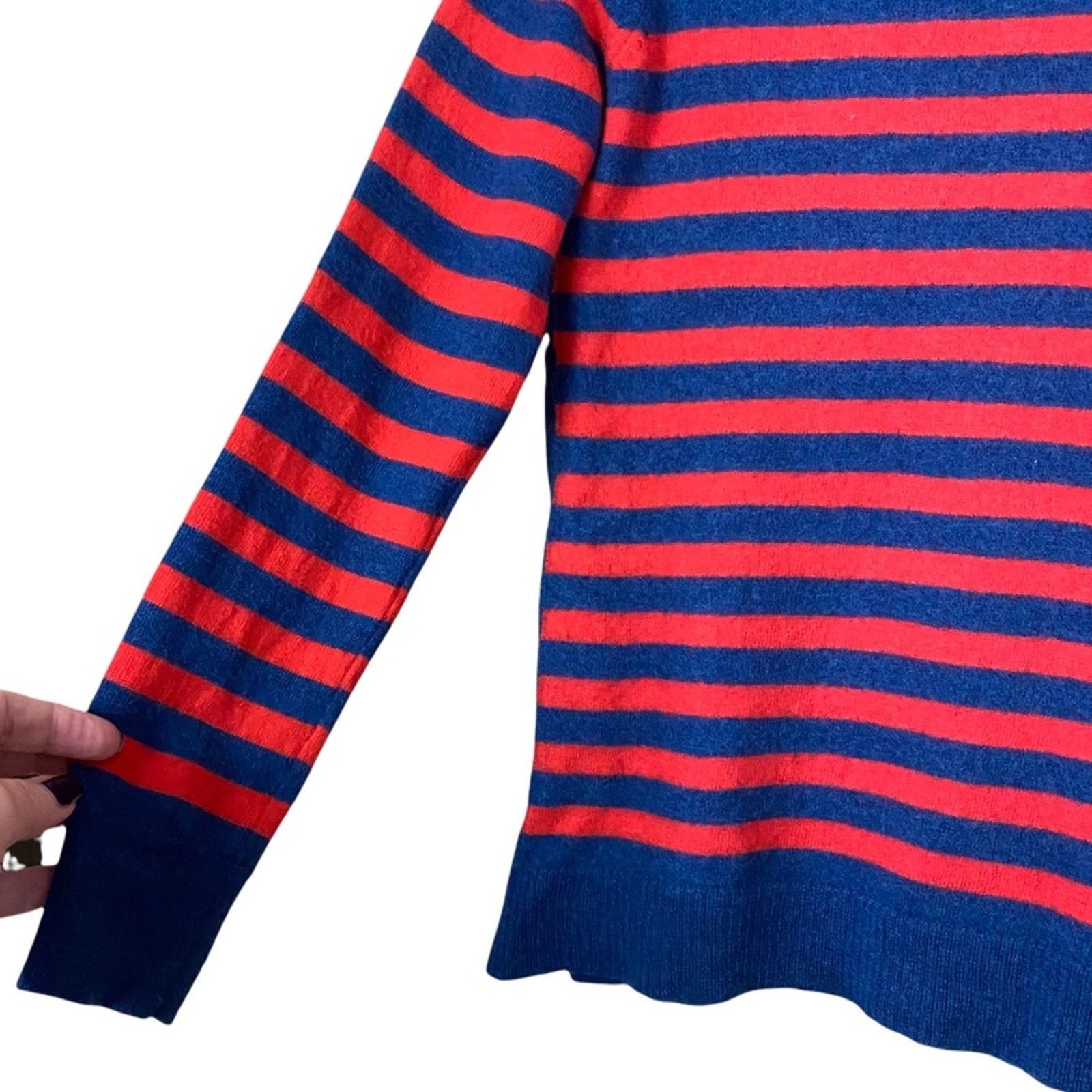Other Talbots Marino Wool Striped Sweater Size Medium Size M / US 6-8 / IT 42-44 - 6 Thumbnail
