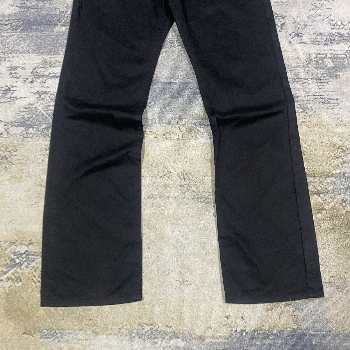 14th Addiction × If Six Was Nine × Japanese Brand Vtg Pasta Denim Zipper Flare Pants Size US 30 / EU 46 - 4 Thumbnail