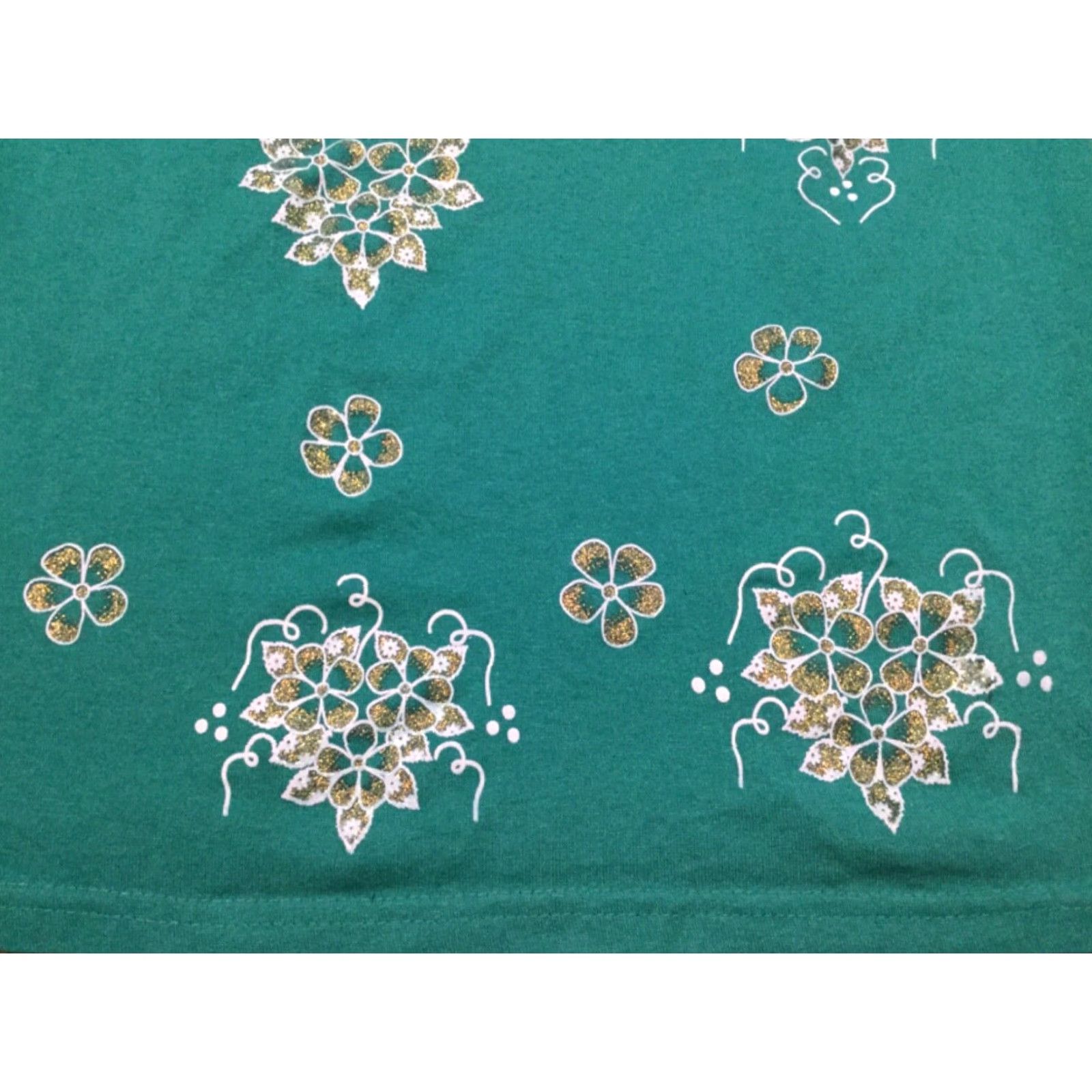 Vintage Vintage Carol Ann Design Women’s Top Floral Design Shoulder Pads One Size Size ONE SIZE - 2 Thumbnail