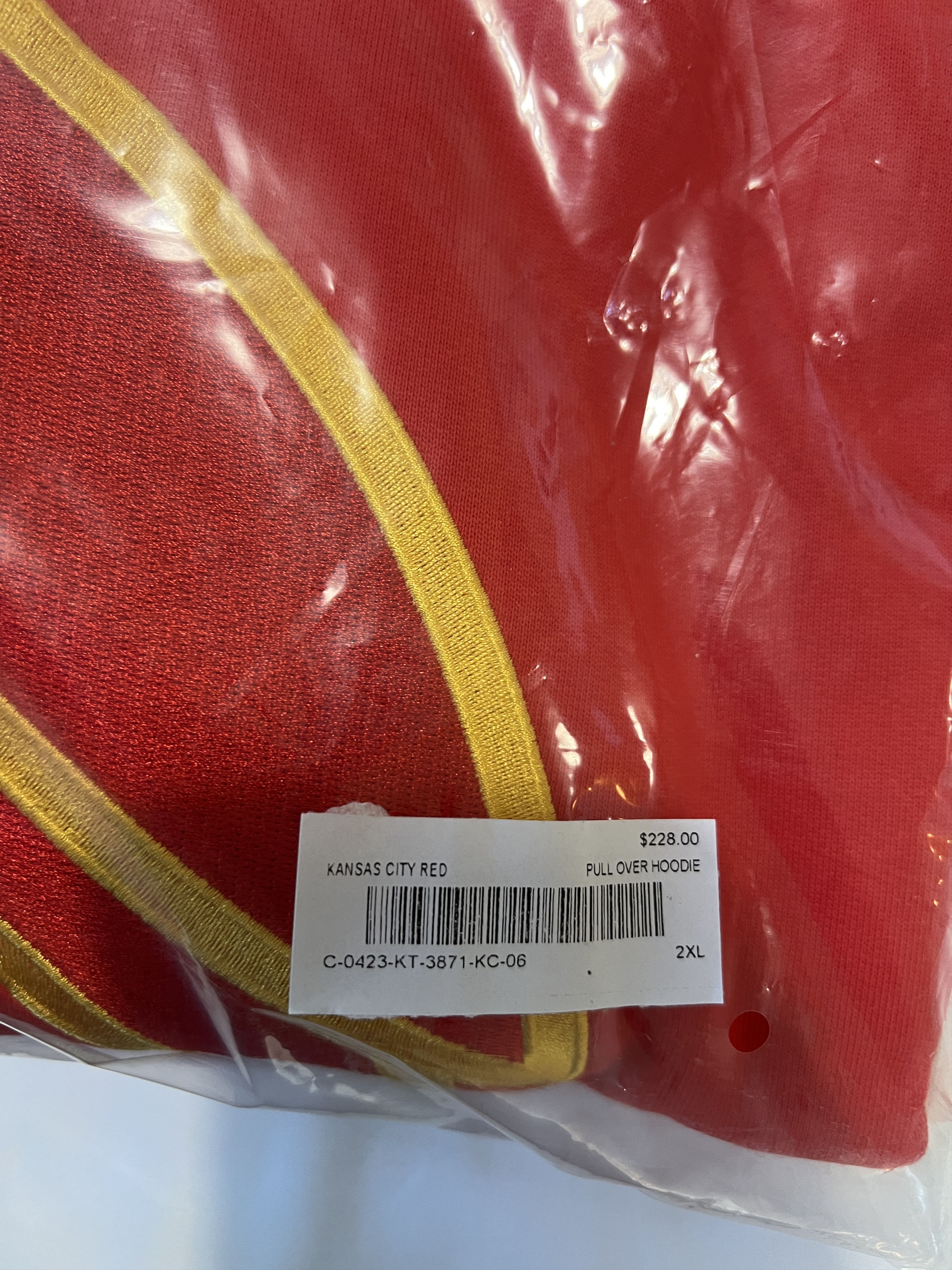 Drake OVO x NFL KANSAS CITY CHIEFS OG HOODIE Size US XXL / EU 58 / 5 - 2 Thumbnail