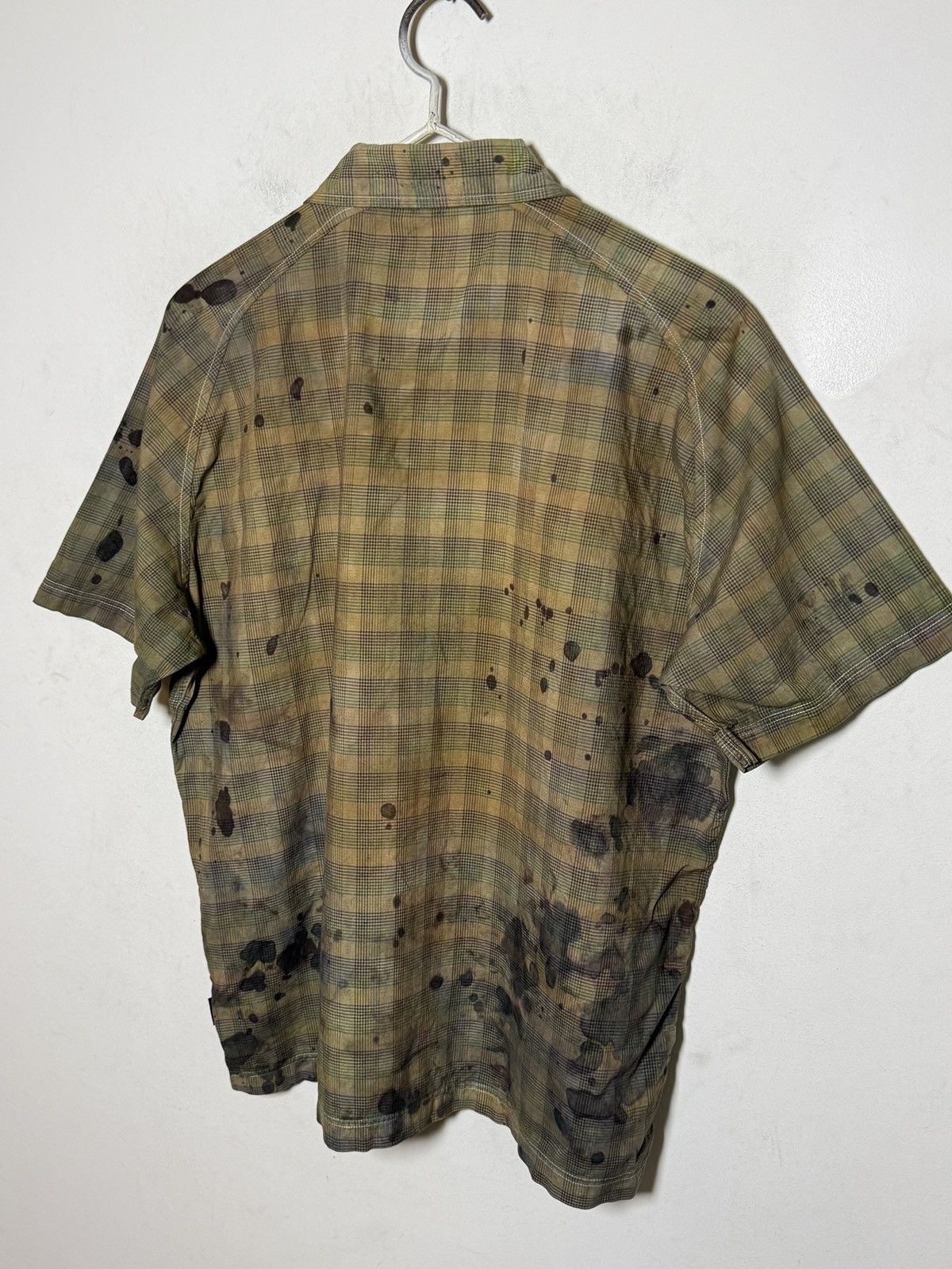 Yves Saint Laurent Vintage Yves Saint Laurent pour homme short sleeve shirt Size US L / EU 52-54 / 3 - 6 Thumbnail