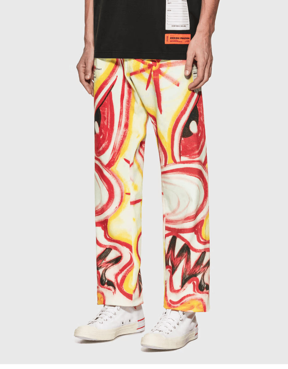 Heron Preston $645 HERON PRESTON X KENNY SCHARF JEANS Size US 30 / EU 46 - 17 Thumbnail