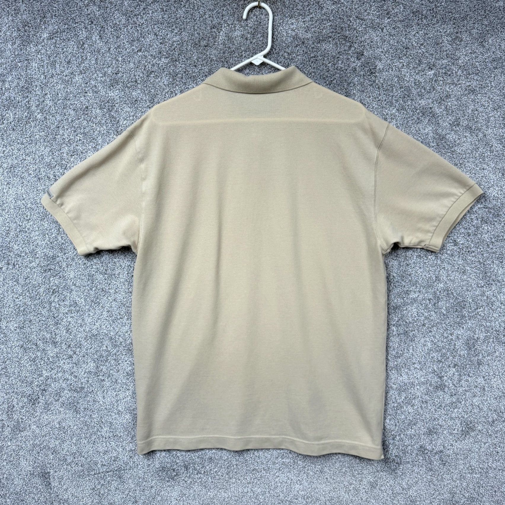 Vintage VINTAGE? No — Calvin Klein Jeans Polo Shirt Mens M Beige Golf Tennis Earthy Granola Boy Preppy Size US M / EU 48-50 / 2 - 7 Thumbnail