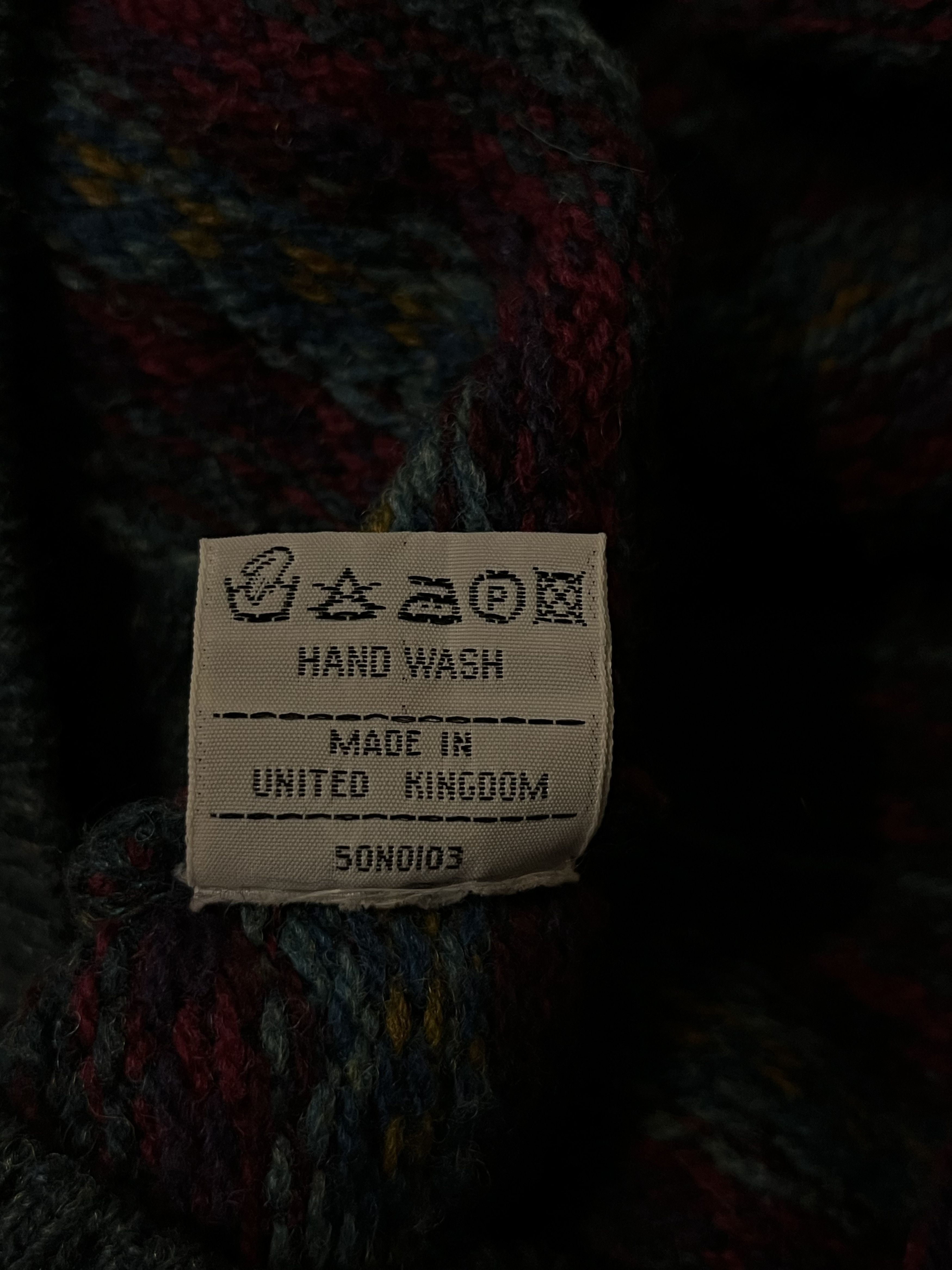 Vintage Vintage Oldmoney Norwegian Nordic Wool Knitwear Granola Girl Size US L / EU 52-54 / 3 - 6 Thumbnail