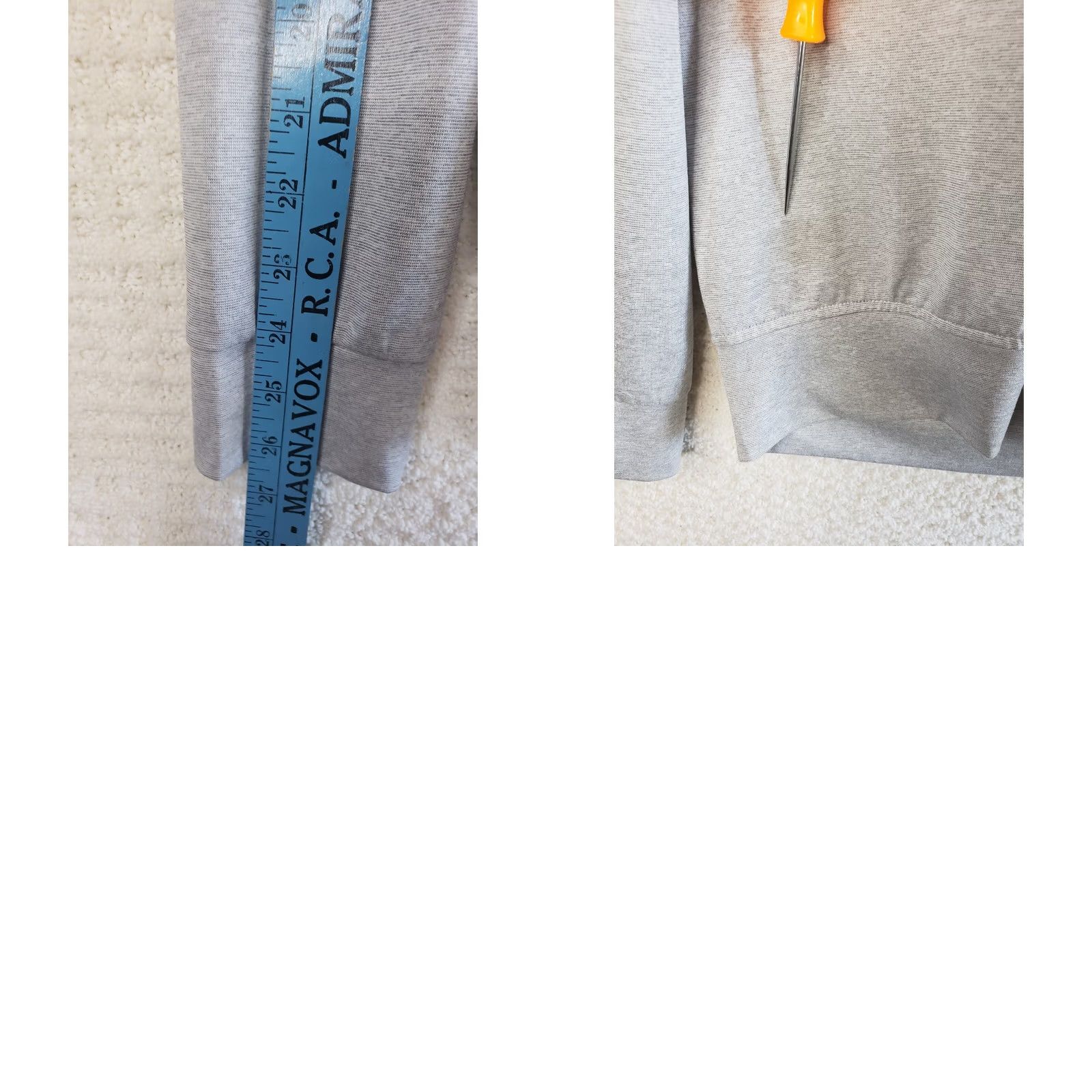 Vintage STITCH Golf 1/4 Zip Pullover Activewear Sweater Grey Men's Large Spring Island Golf Sports Size US L / EU 52-54 / 3 - 9 Thumbnail