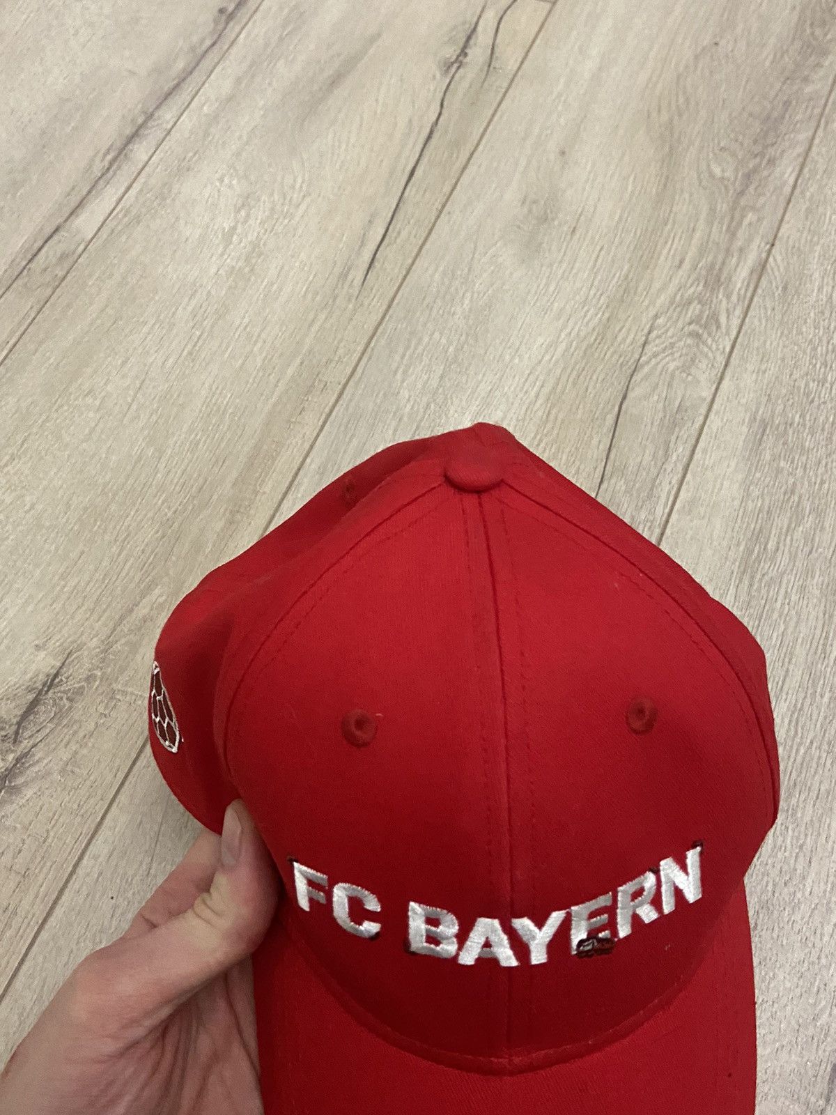 Vintage FC Bayern Munich München Vintage Hat Cap Football Rare Size ONE SIZE - 10 Thumbnail