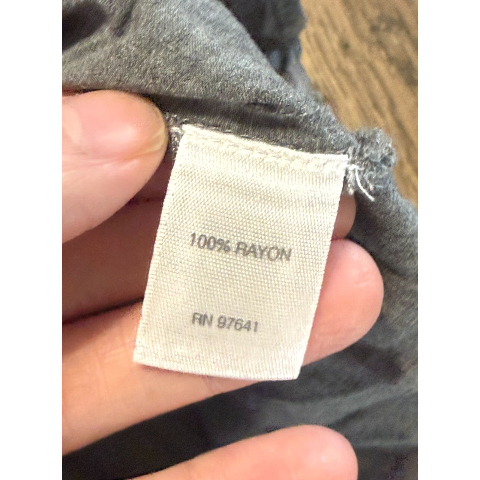 J. Jill VINTAGE: No J.Jill Shirt Women's L Gray Long Sleeve Button-Up Lightweight Casual Regular Mens? Size L / US 10 / IT 46 - 7 Thumbnail