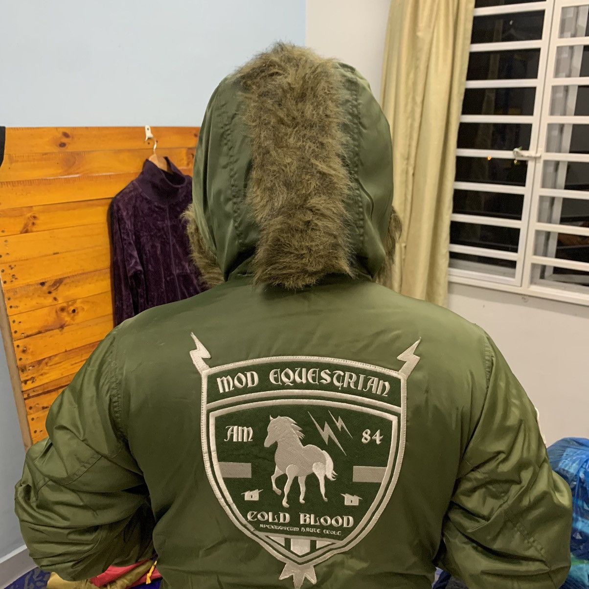 Apex Apex Museum Mod Equestrian Mohawk Hooded Jacket #6116-49 Size US M / EU 48-50 / 2 - 17 Thumbnail