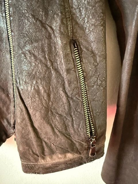 Donna Karan Leather short Jacket Size M / US 6-8 / IT 42-44 - 5 Thumbnail