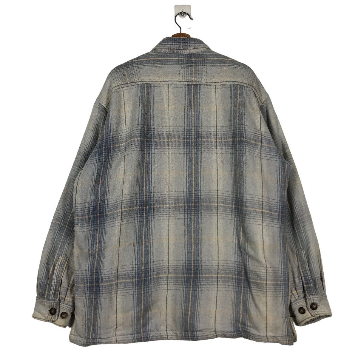 Flannel 📌VINTAGE FLANNEL SHIRT JACKET WORKER SEA HOP ISSEY MIYAKE Size US L / EU 52-54 / 3 - 8 Thumbnail