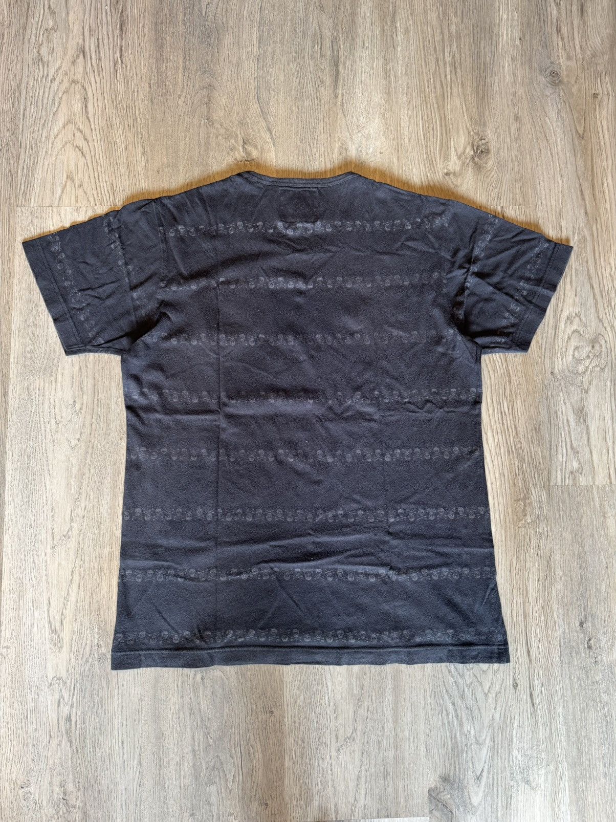 Japanese Brand JAPANESE STYLE BONE & SKULL MOTIF LIKE LGB T SHIRT Size US M / EU 48-50 / 2 - 4 Thumbnail