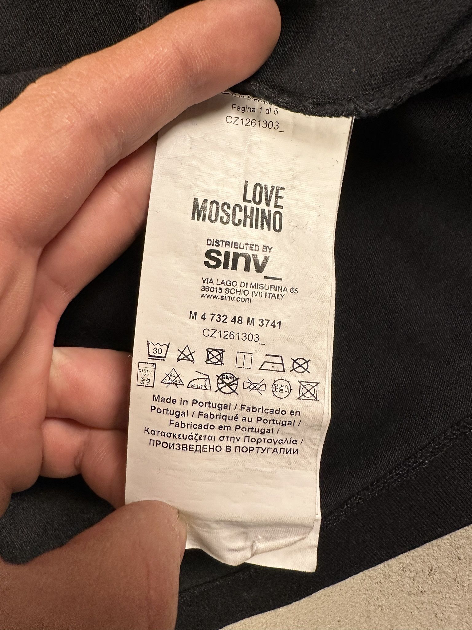 Moschino Love Moschino Logo T-shirt Size US L / EU 52-54 / 3 - 14 Thumbnail