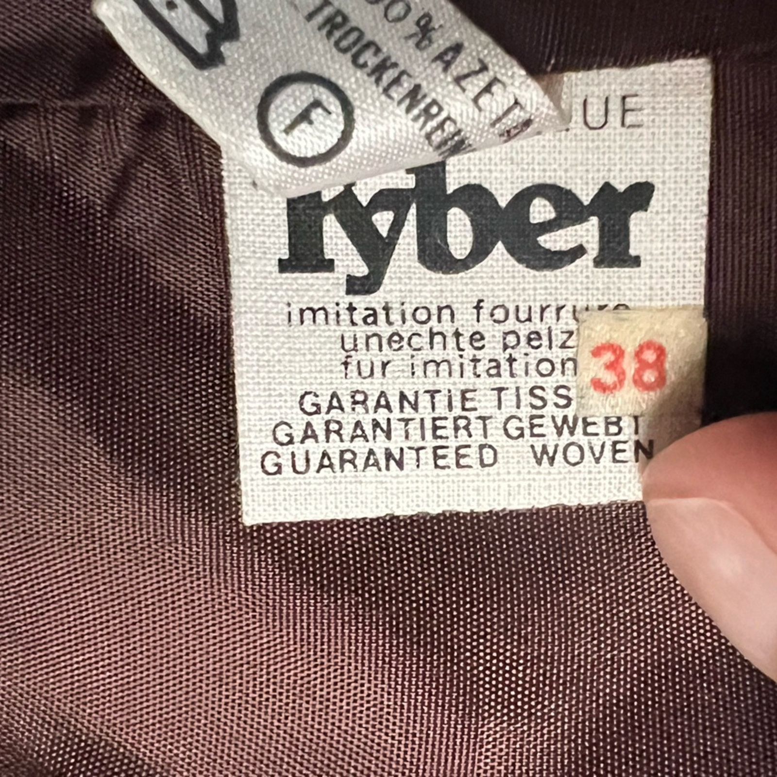 Other Designer Tyber Full Length Faux Fur England Coat NO FLAWS Size M / US 6-8 / IT 42-44 - 10 Thumbnail