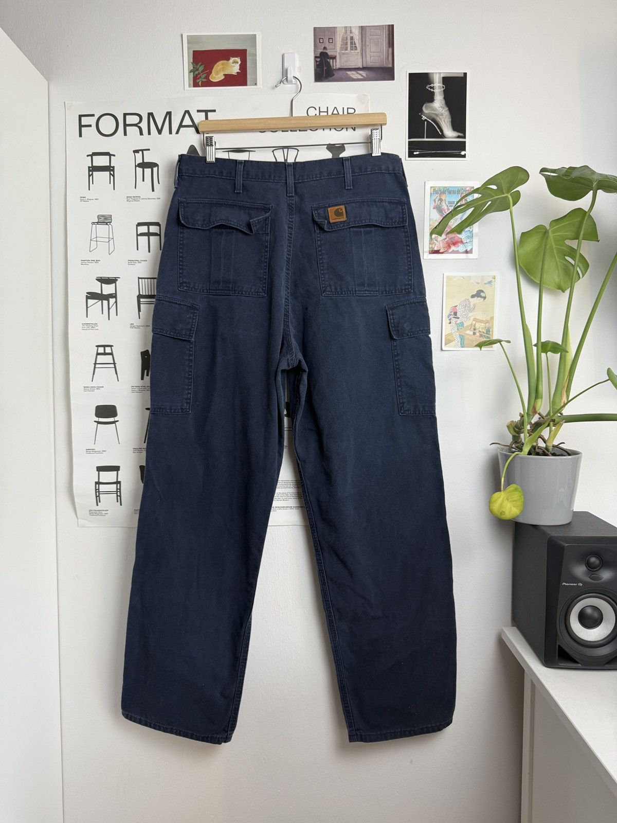 Other Carhartt single knee baggy cargo pants 34x34 skate workwear Size US 34 / EU 50 - 1 Thumbnail