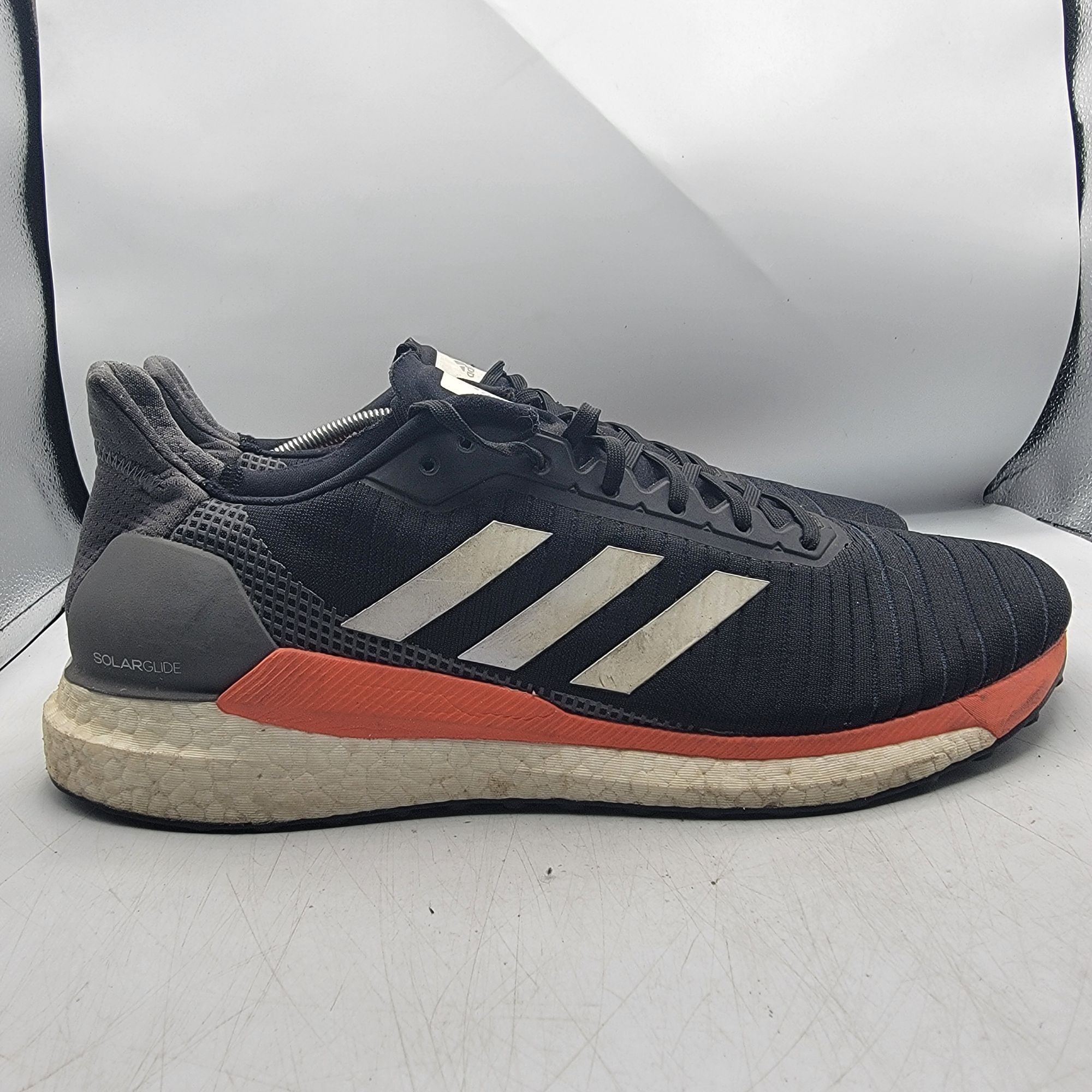 Adidas Adidas Solar Glide 19 Mens 13 Black Orange Sneaker Shoes Ath Size US 13 / EU 46 - 14 Thumbnail