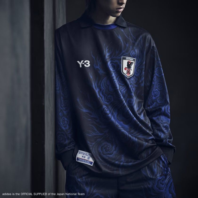 Adidas × Y-3 × Yohji Yamamoto adidas JFA Y-3 oversize Long Sleeves Tee Size US S / EU 44-46 / 1 - 5 Thumbnail
